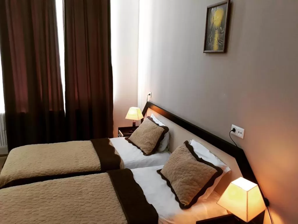 Bed in Backstreet Hotel - Near Tbilisi Central