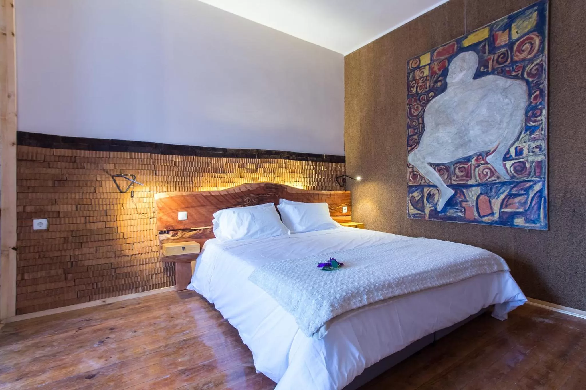 Bed in Feel at Home Guest House