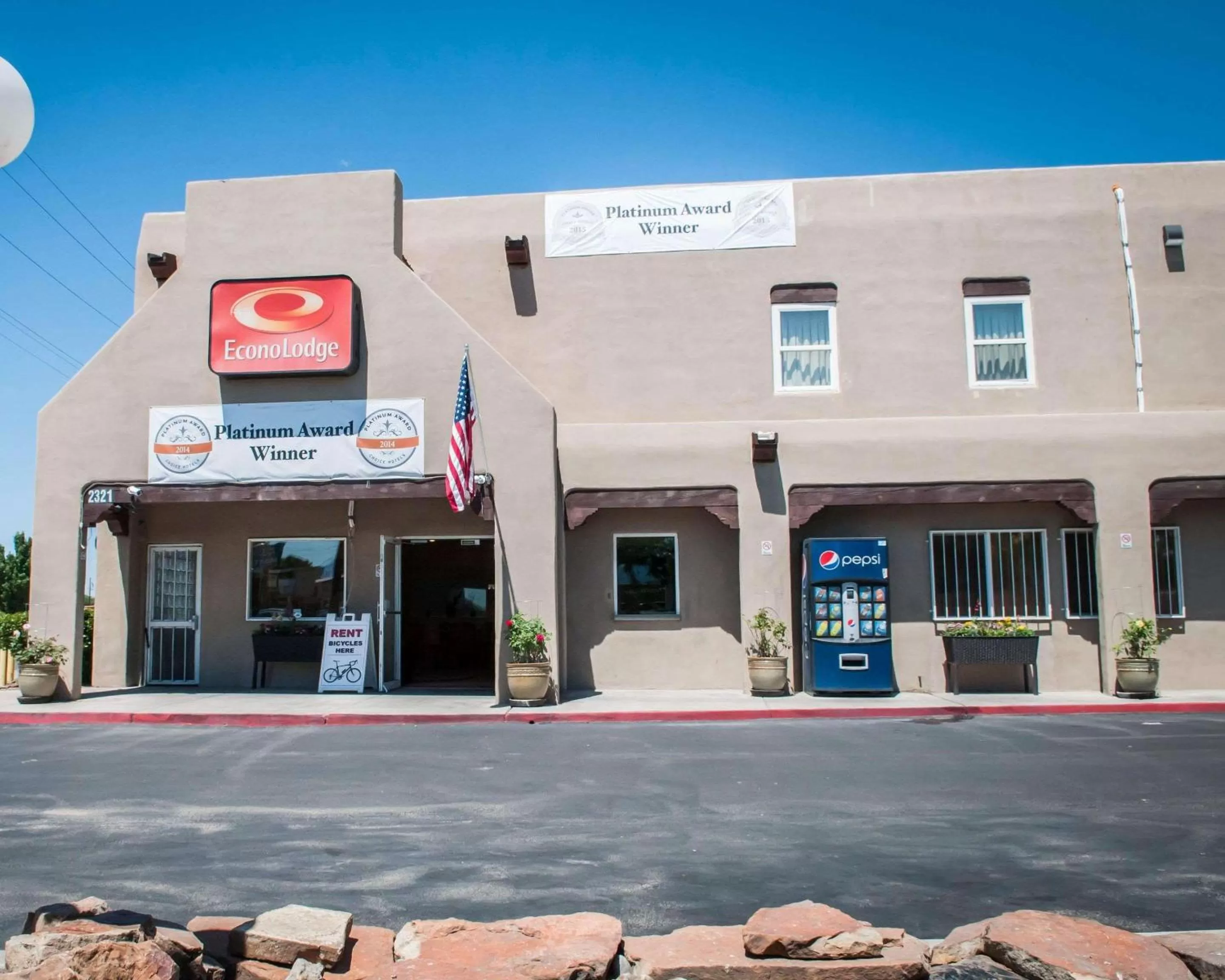 Property building in Econo Lodge Albuquerque Old Town
