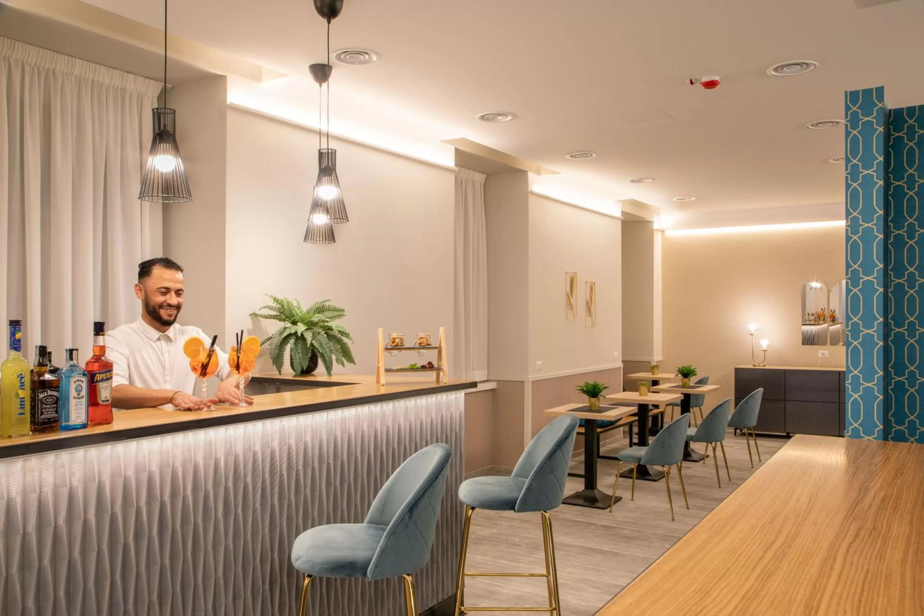 Staff in Sophie Terrace Hotel