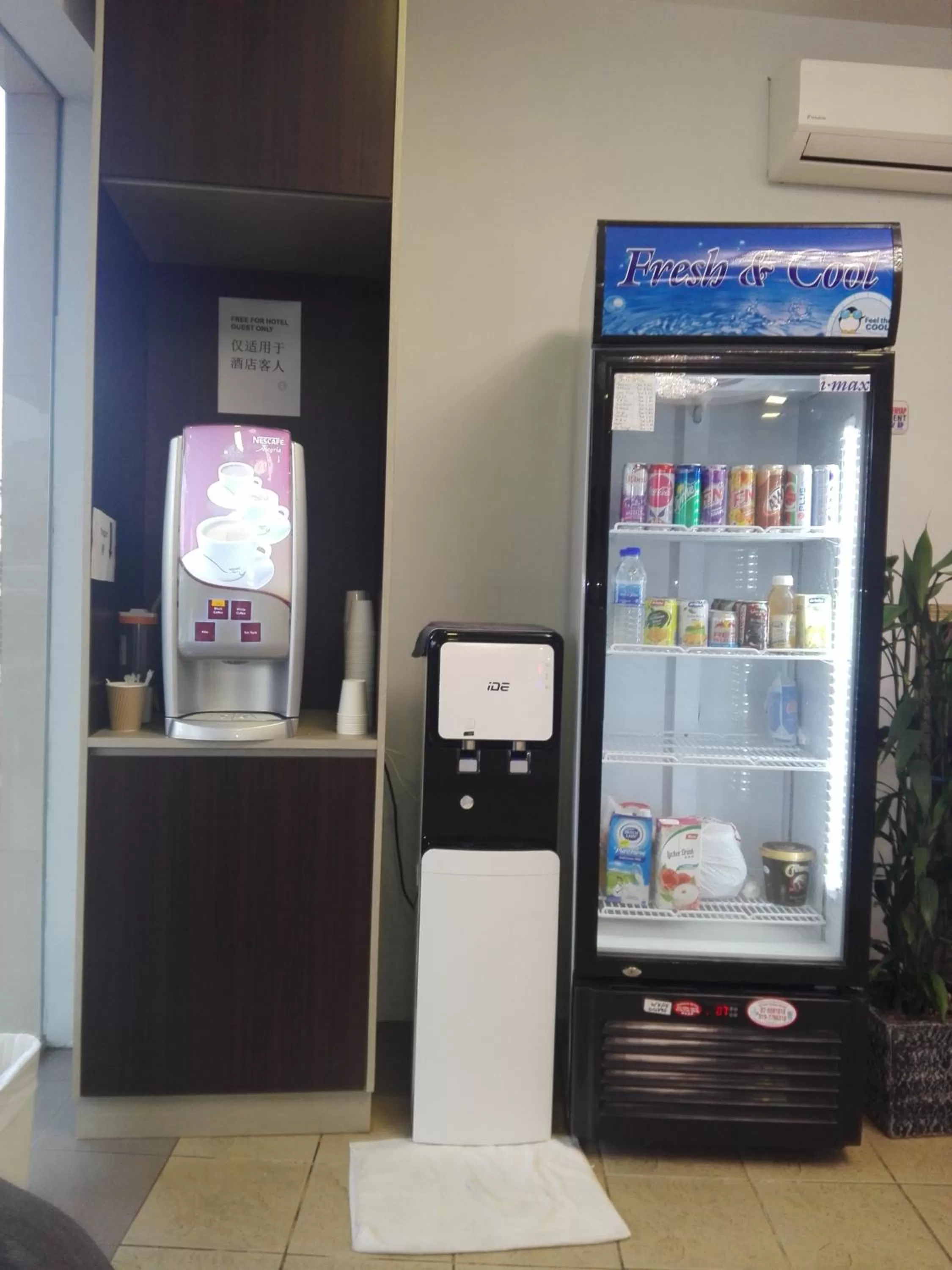 Non alcoholic drinks in TIONG HUA HOTEL