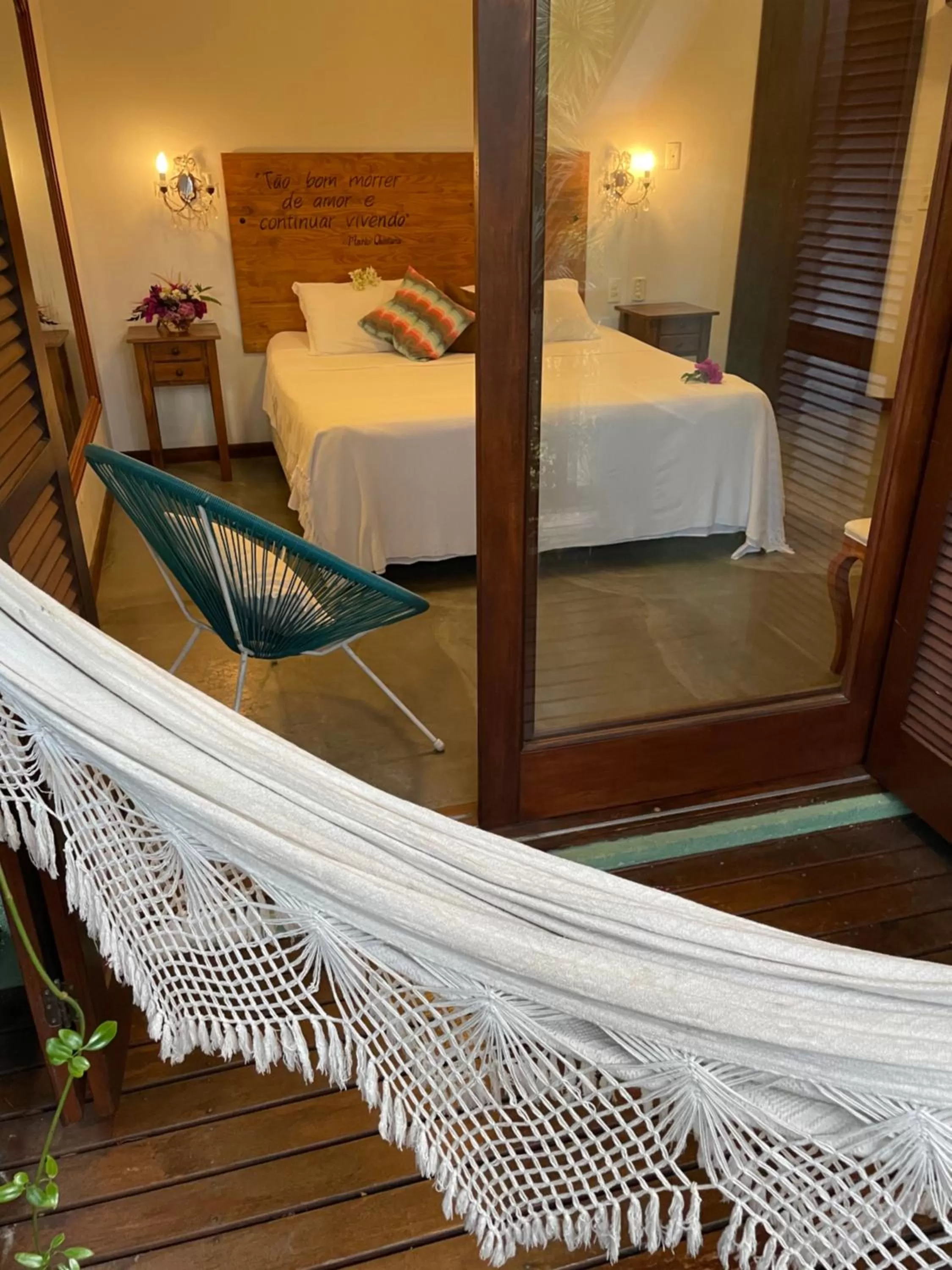 Bedroom in Pousada Santarina