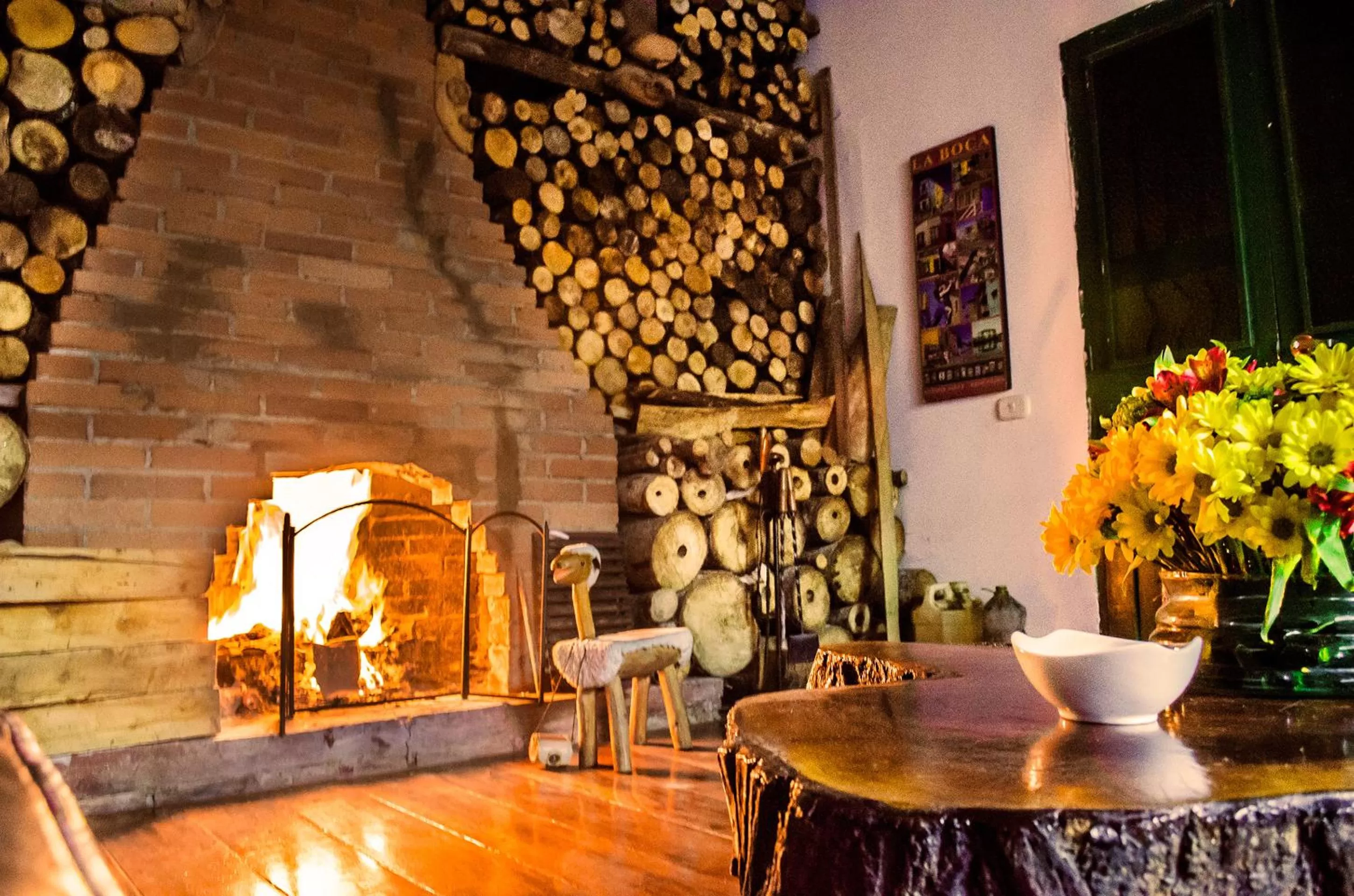 Lobby or reception, Lounge/Bar in Finca Campestre La Adelita B&B