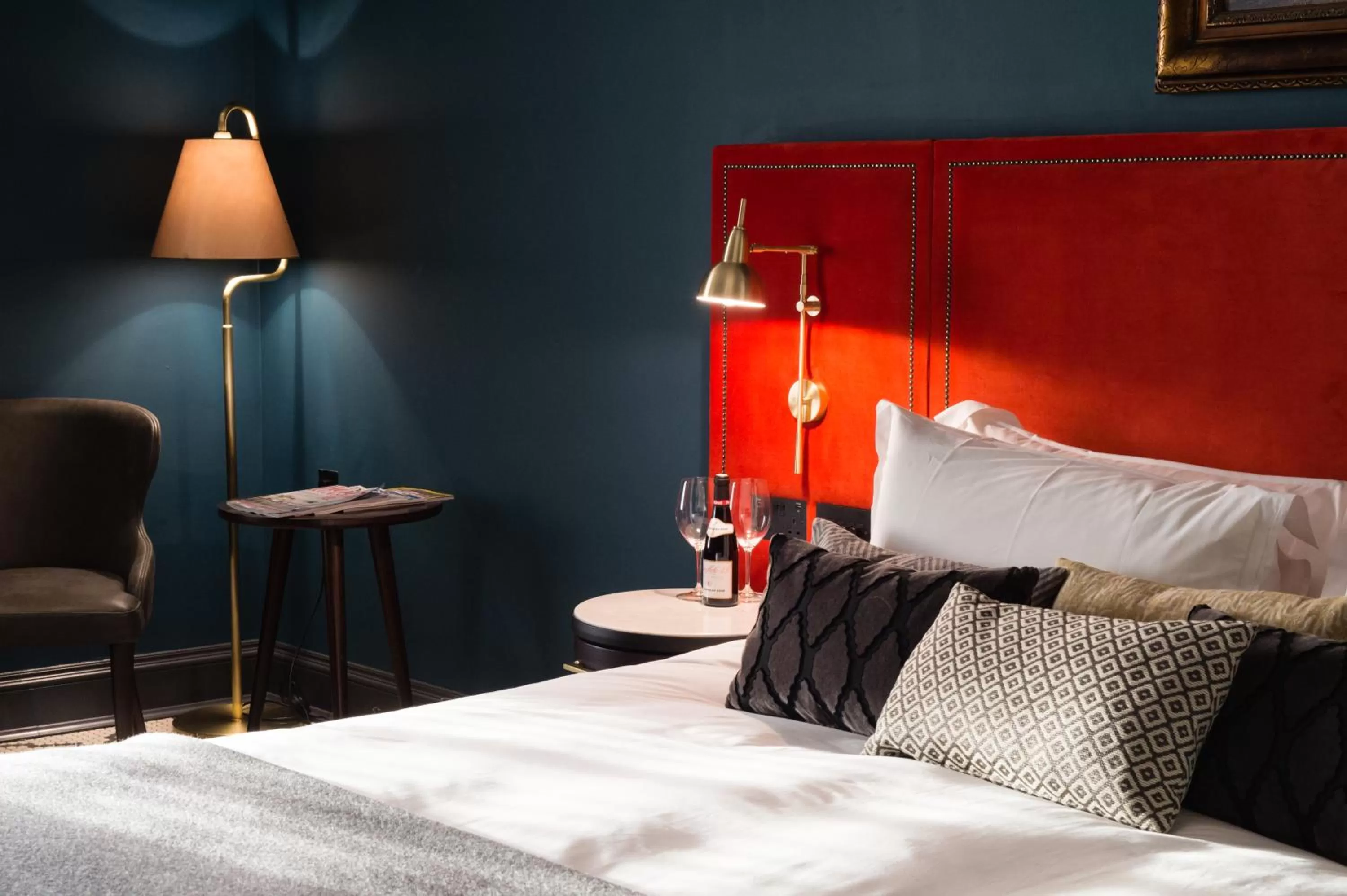 Bedroom, Bed in Avon Gorge by Hotel du Vin