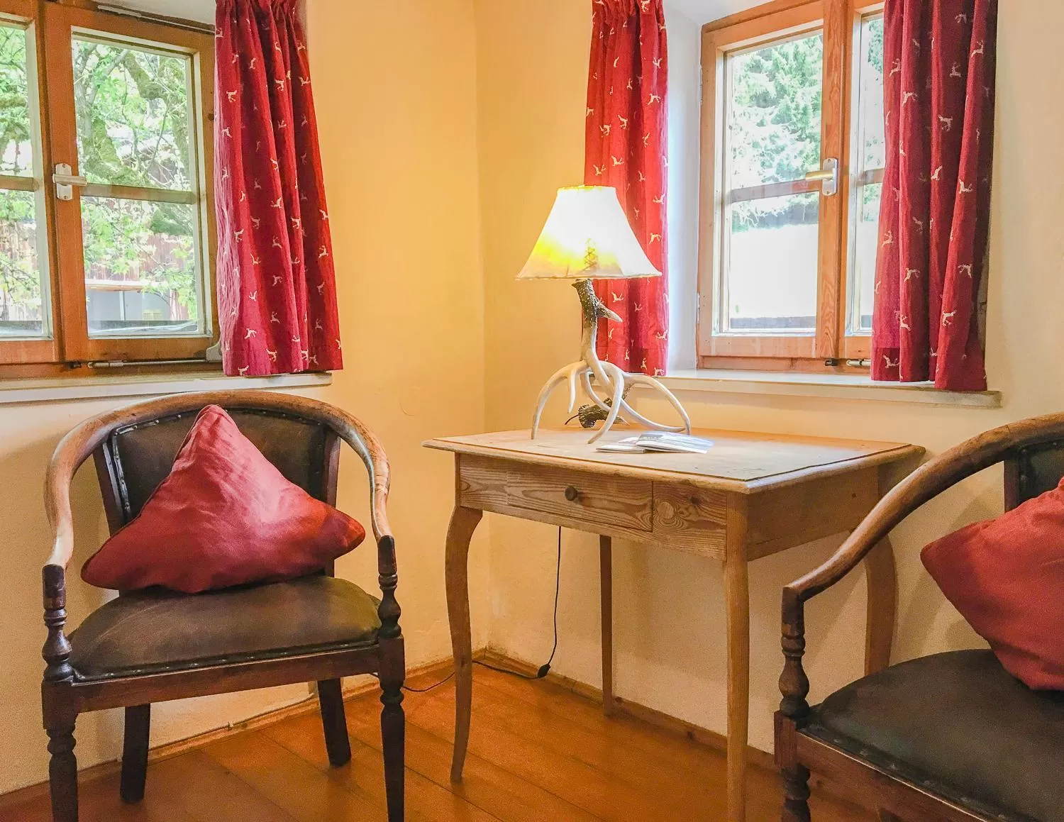 Decorative detail, Seating Area in Berggasthof Butzn Wirt