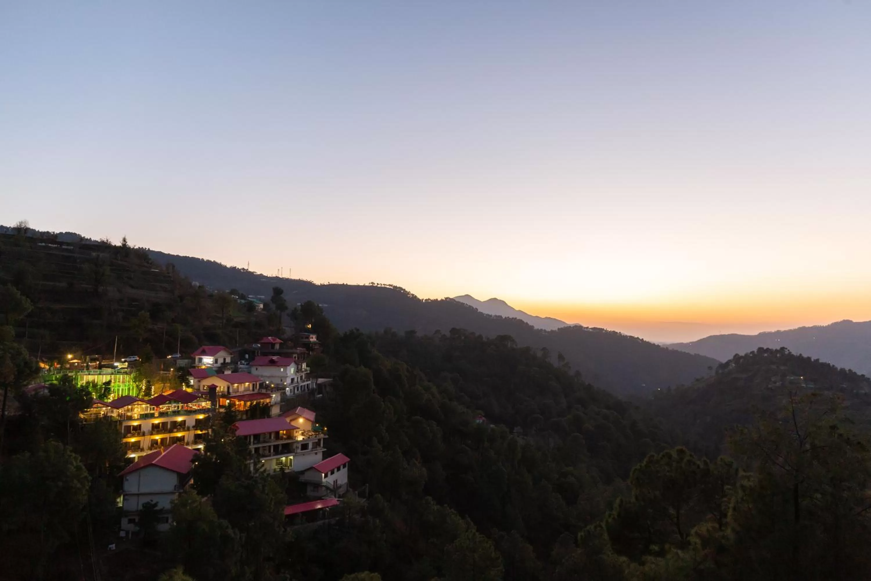 Natural landscape in Maple Resort Chail