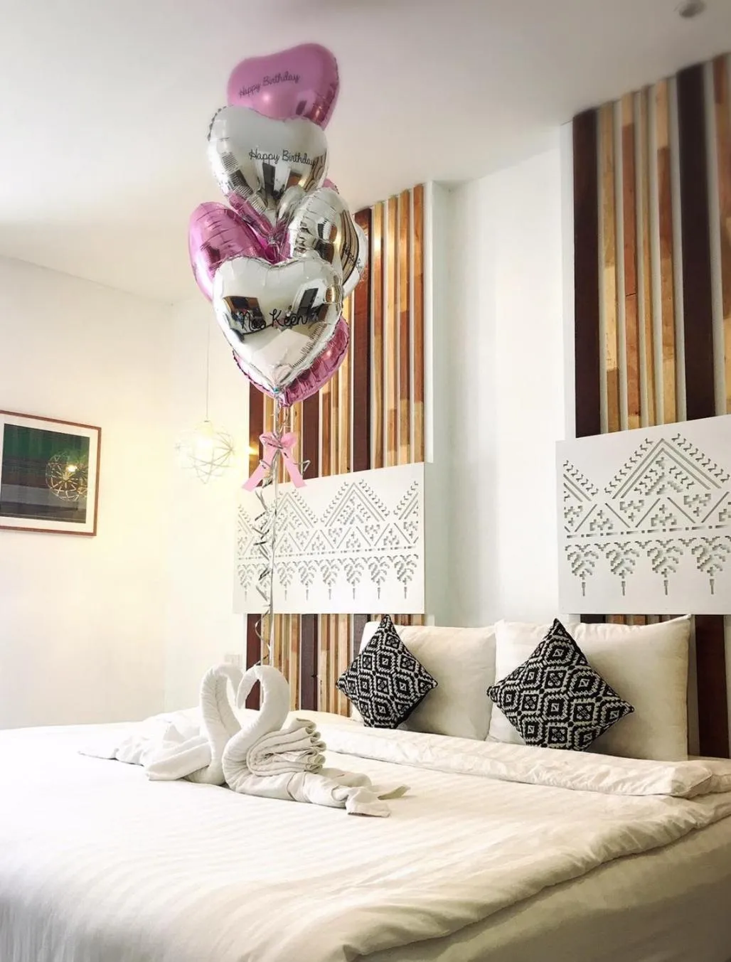 Bed in My Chiangmai Boutique Lodge