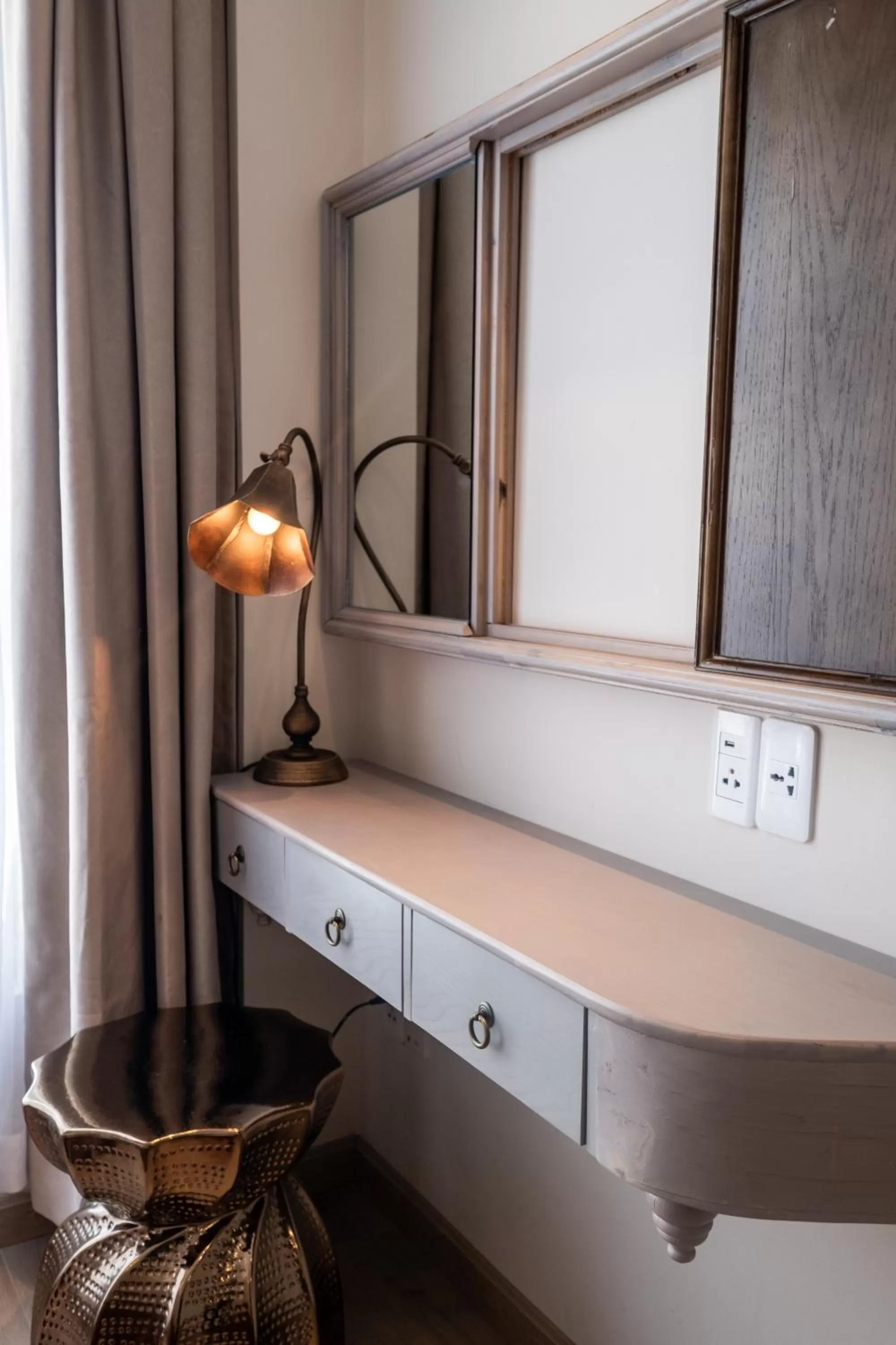 Decorative detail in Sanouva Saigon Hotel