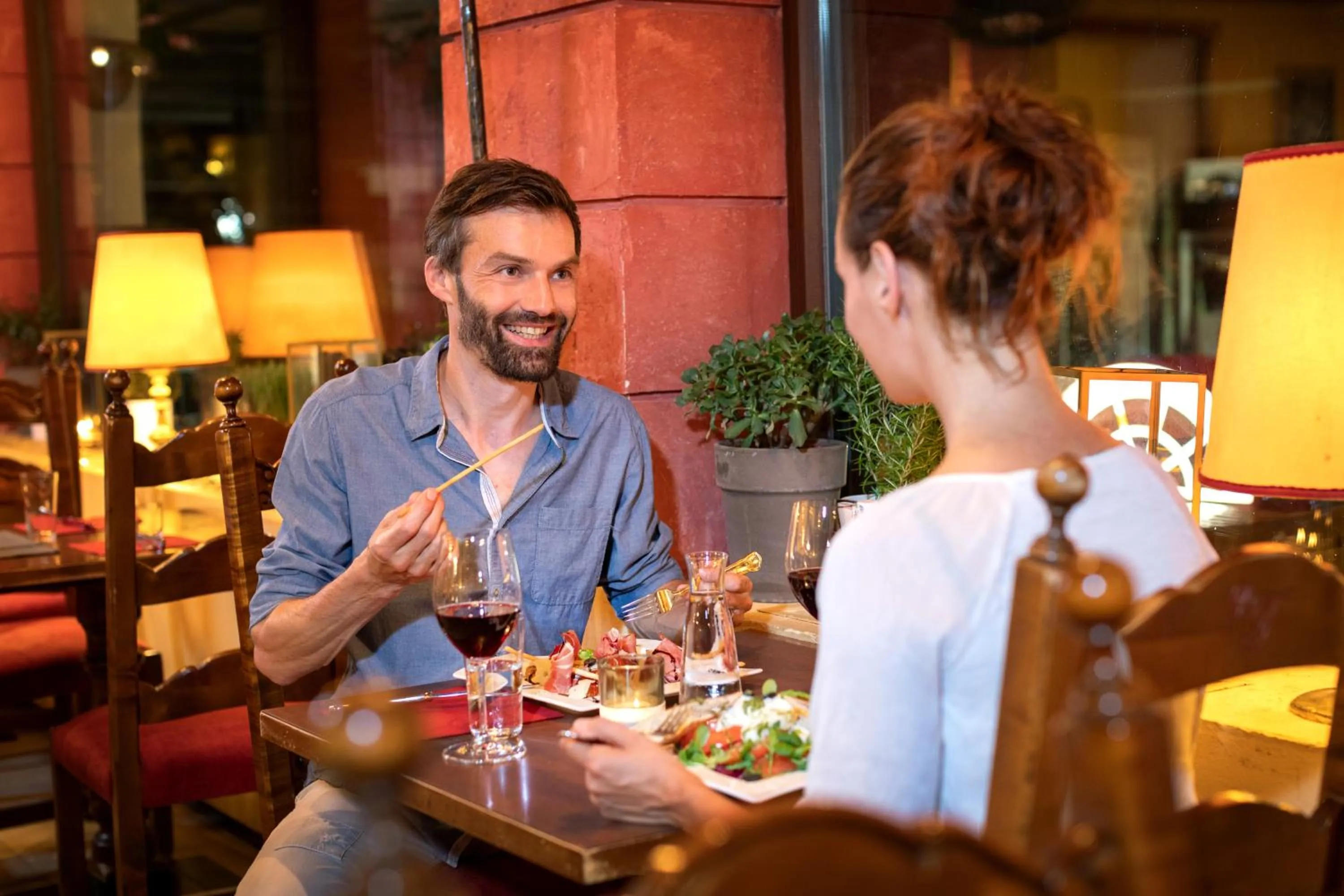 Restaurant/places to eat in JUFA Alpenhotel Saalbach