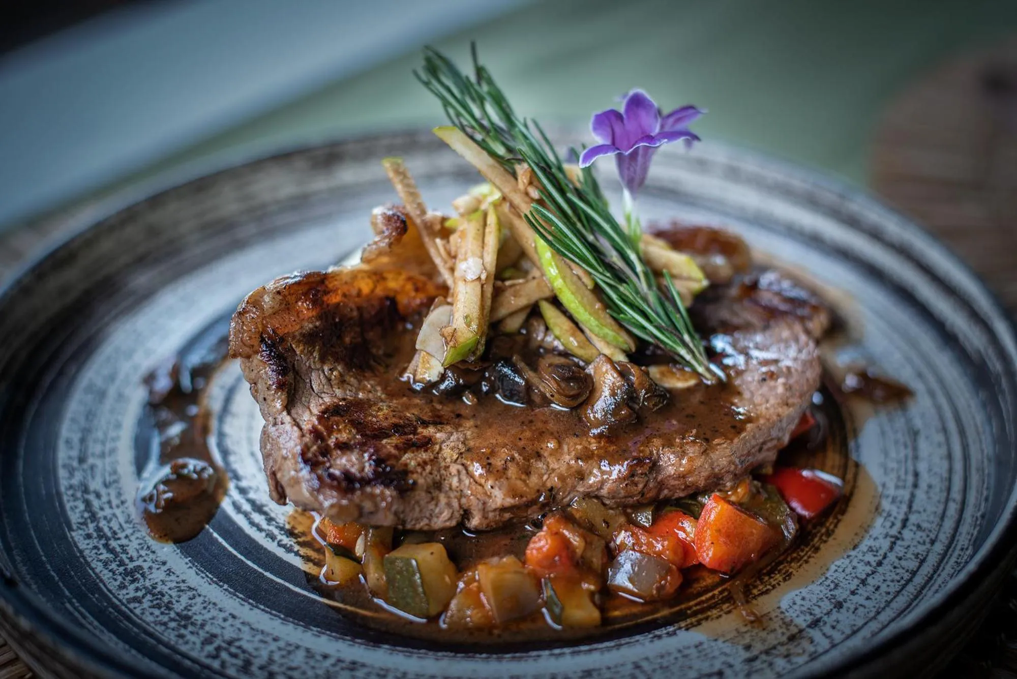 Food and drinks in Black Penny Villas Ubud