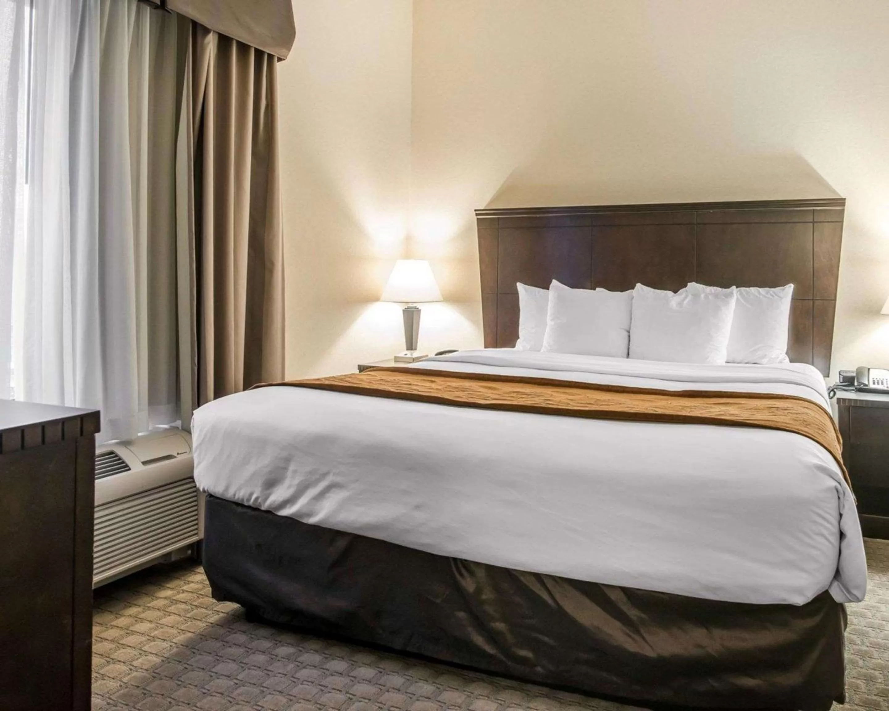 Photo of the whole room in University Inn Vestal