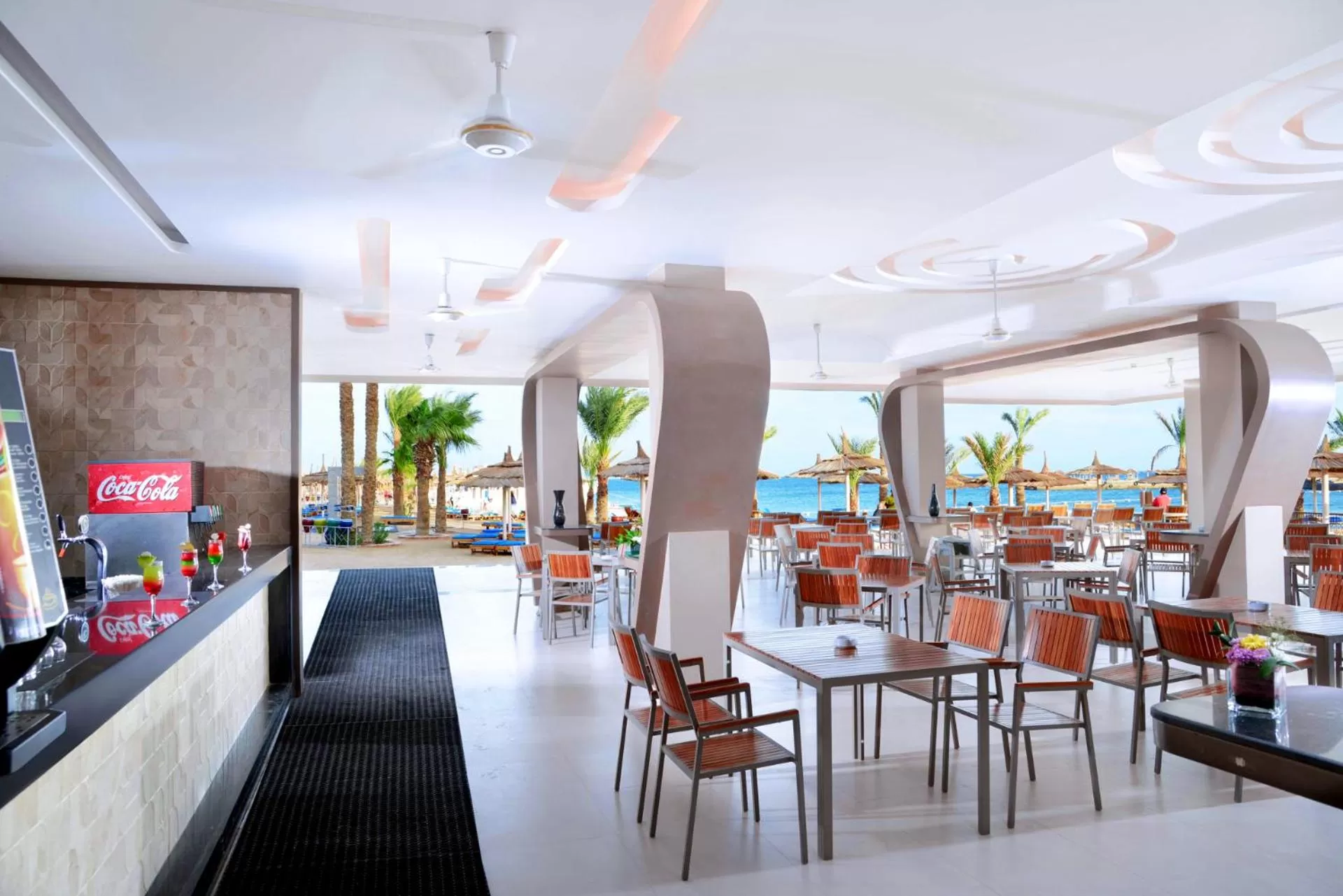 Restaurant/places to eat in Beach Albatros Aqua Park - Hurghada
