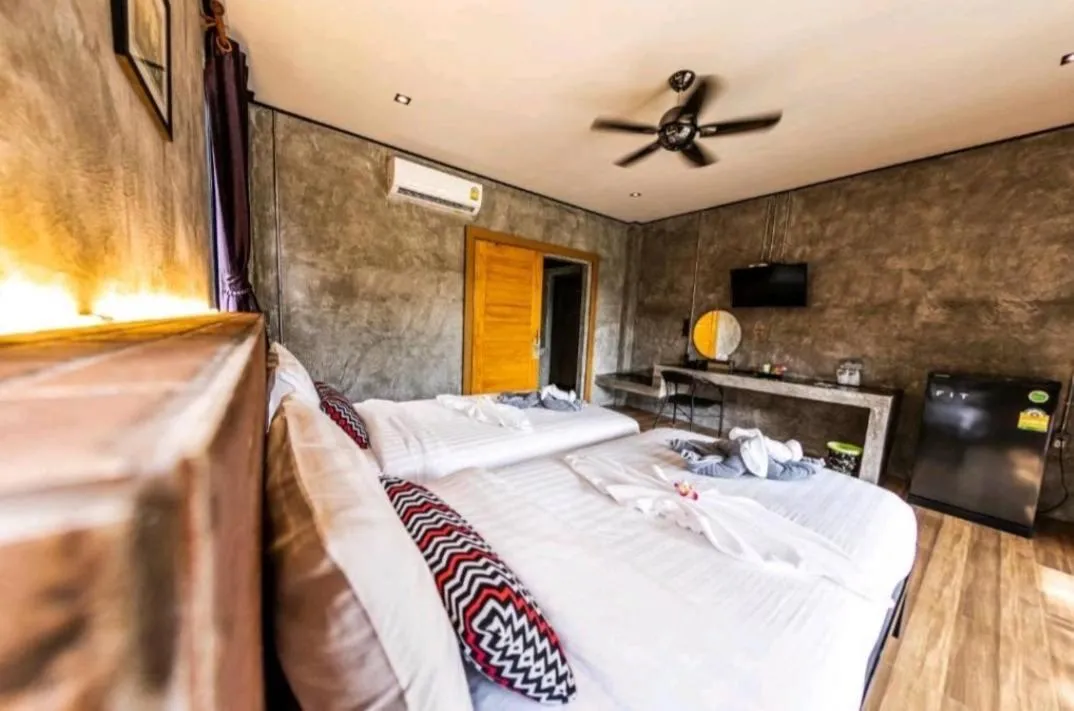 Bed in Grandfather Khaolak Resort