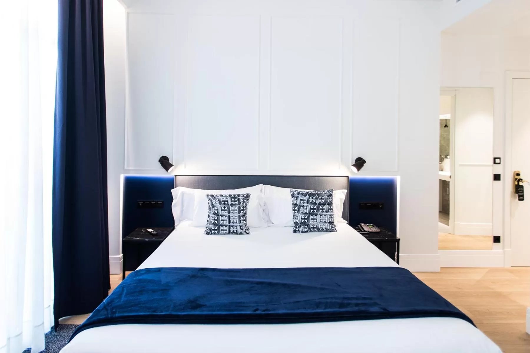 Bed in Villa Eugenia Boutique Hotel