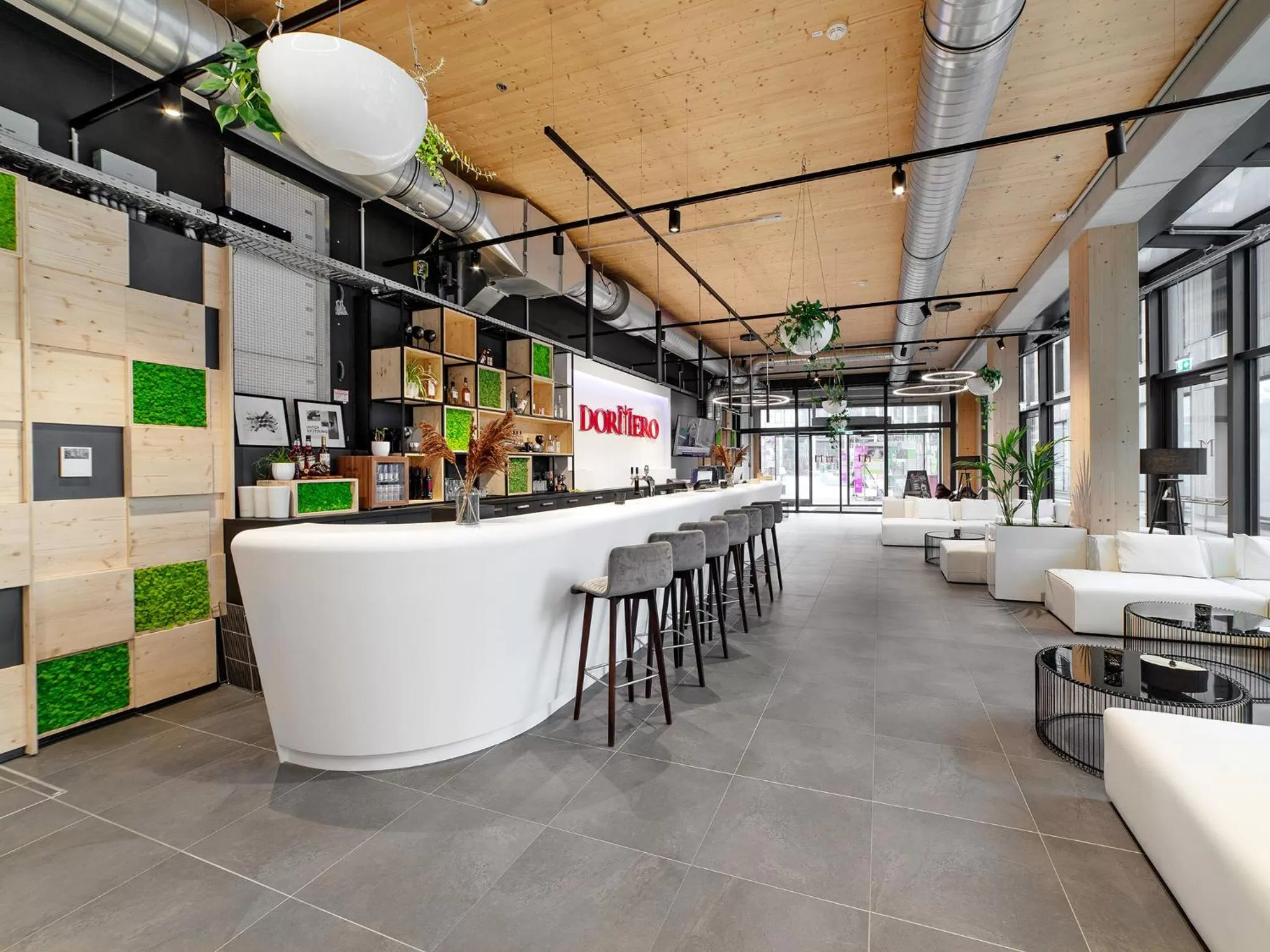 Lobby or reception in DORMERO HoHo Wien