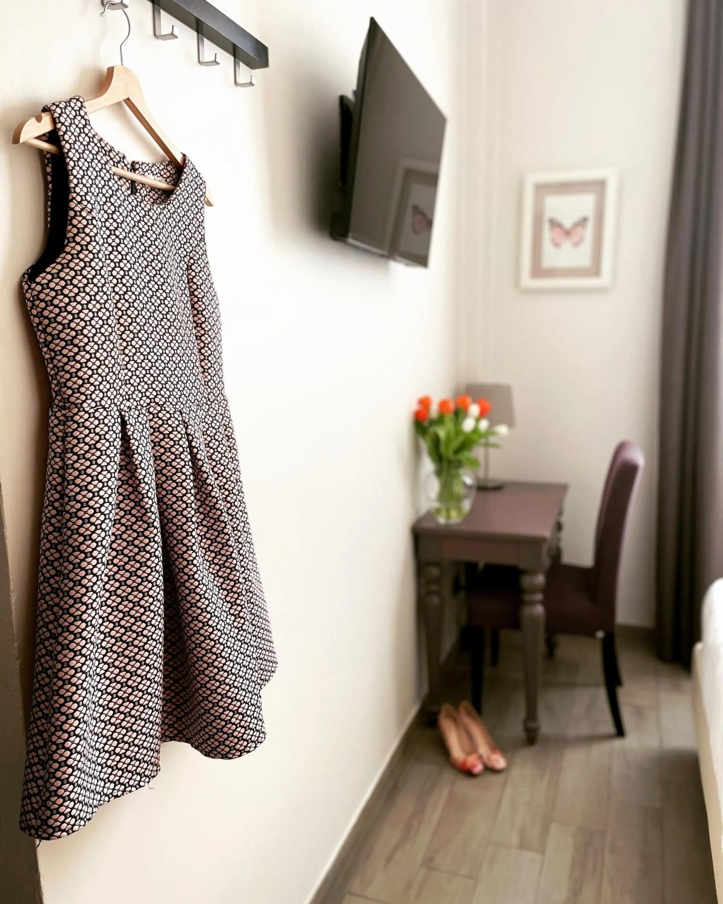 Decorative detail in Hotel Florence Milano