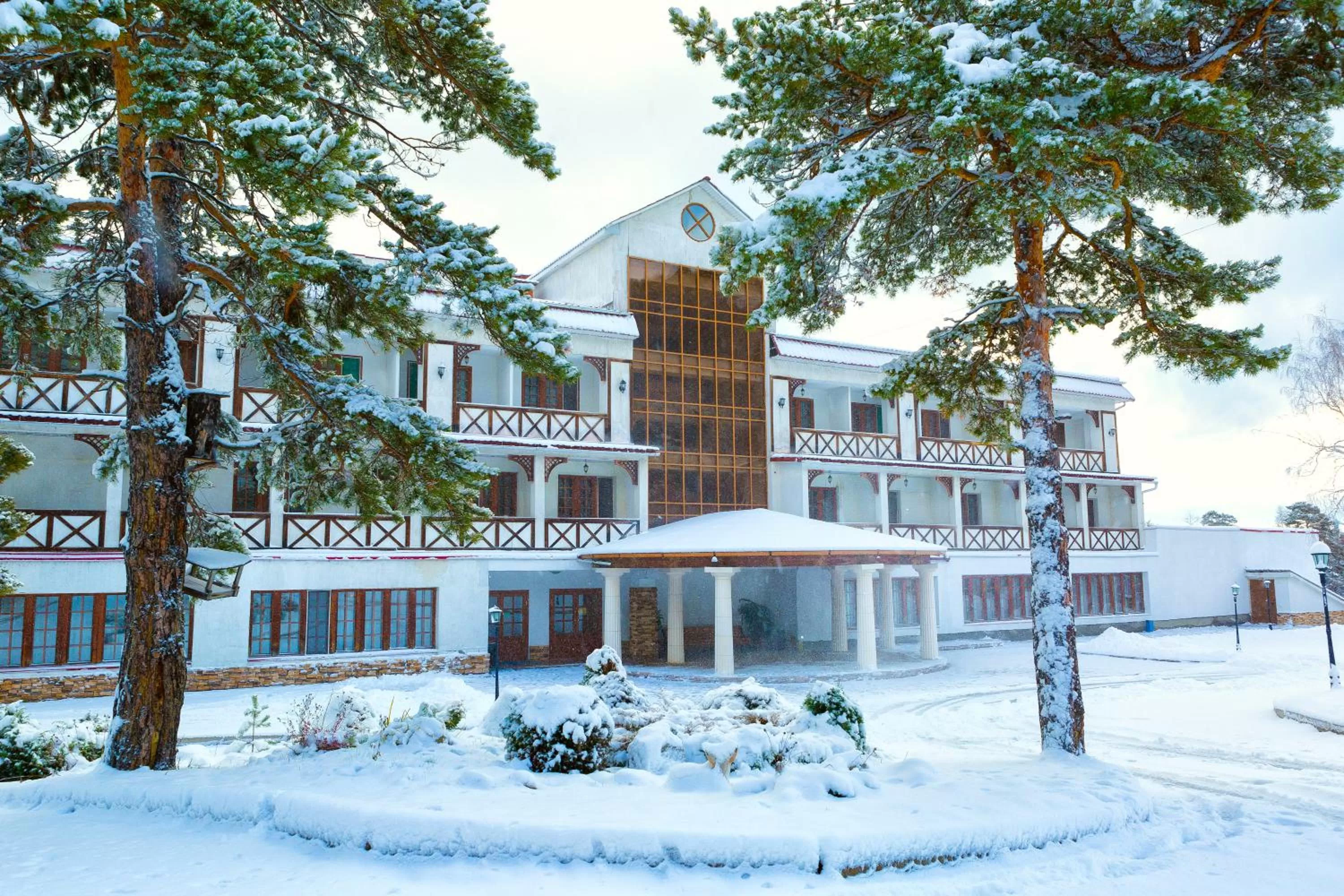 Winter in Park Hotel Kokshetau