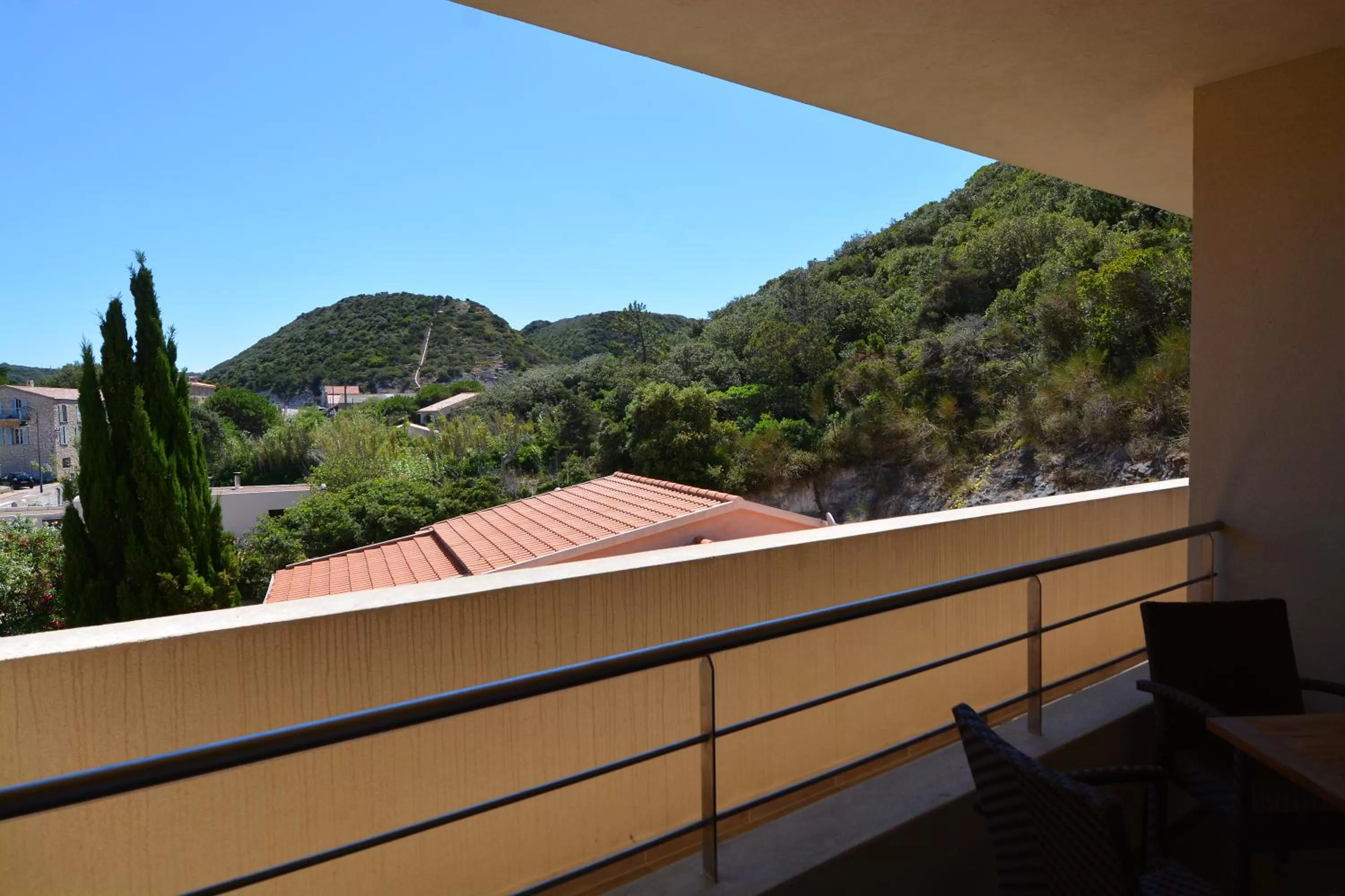 Balcony/Terrace in Hôtel A Madonetta