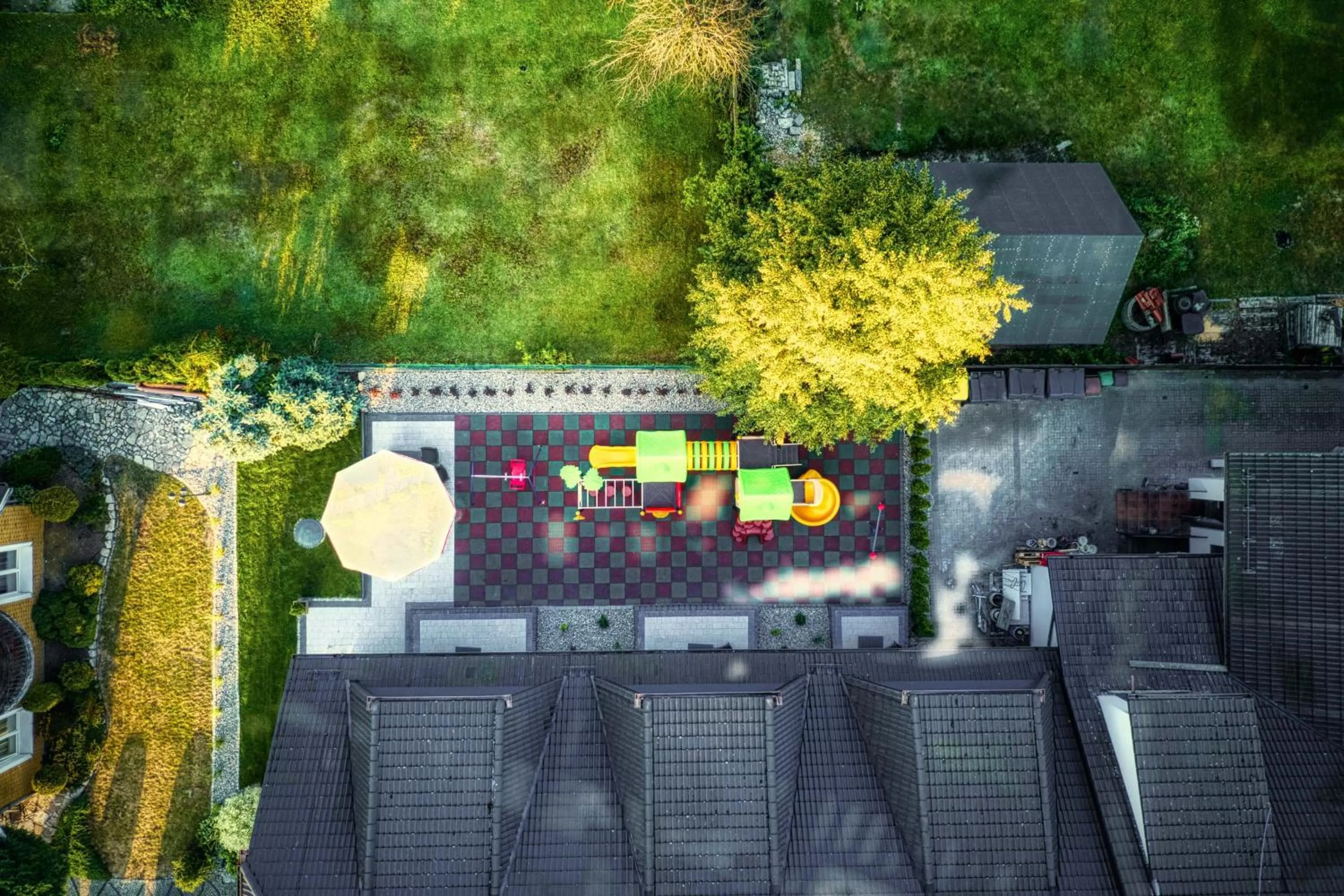 Bird's eye view, Bird's-eye View in Hotel Biały Dom