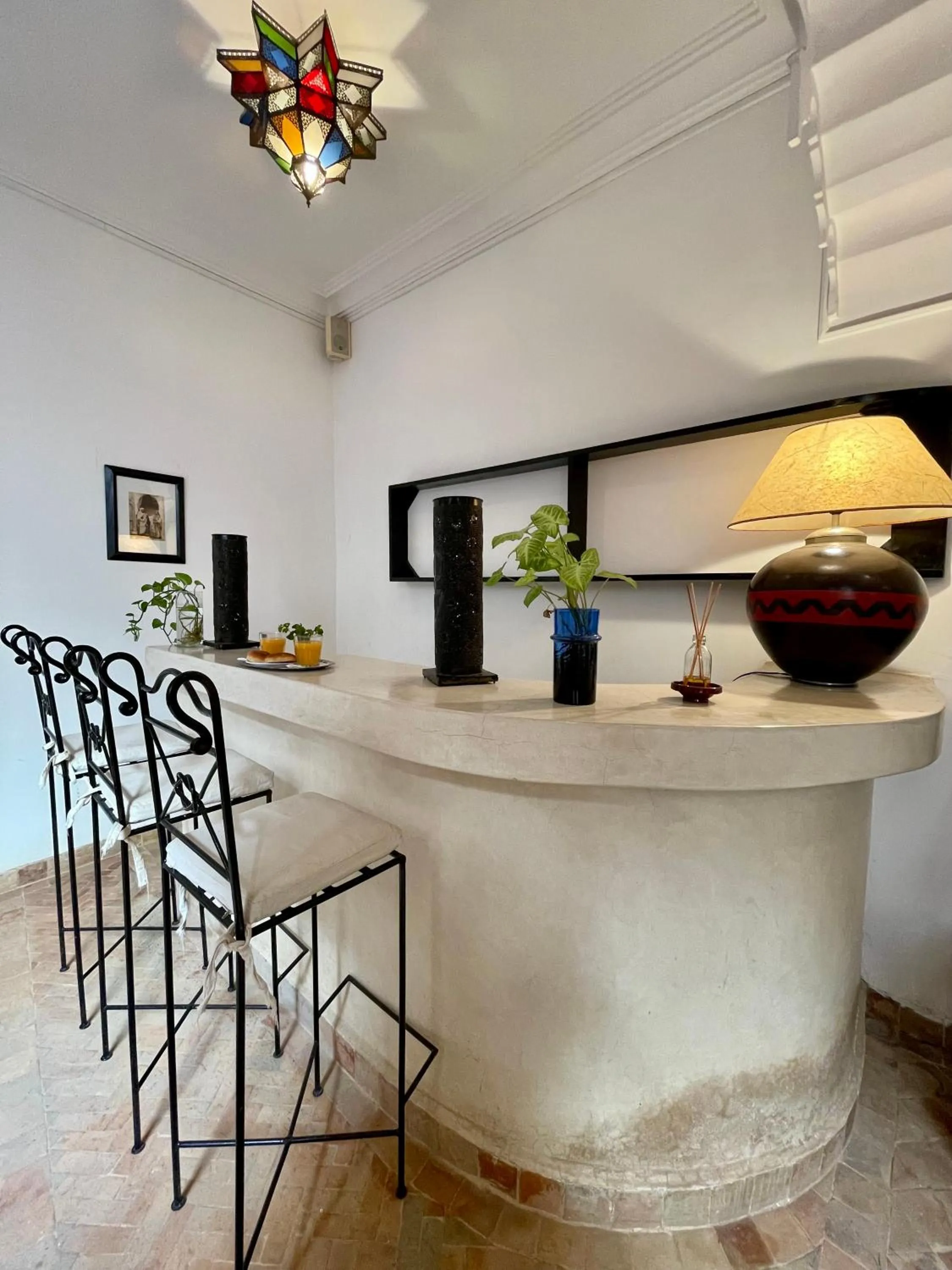 Lounge or bar in Riad Dar Foundouk and Spa