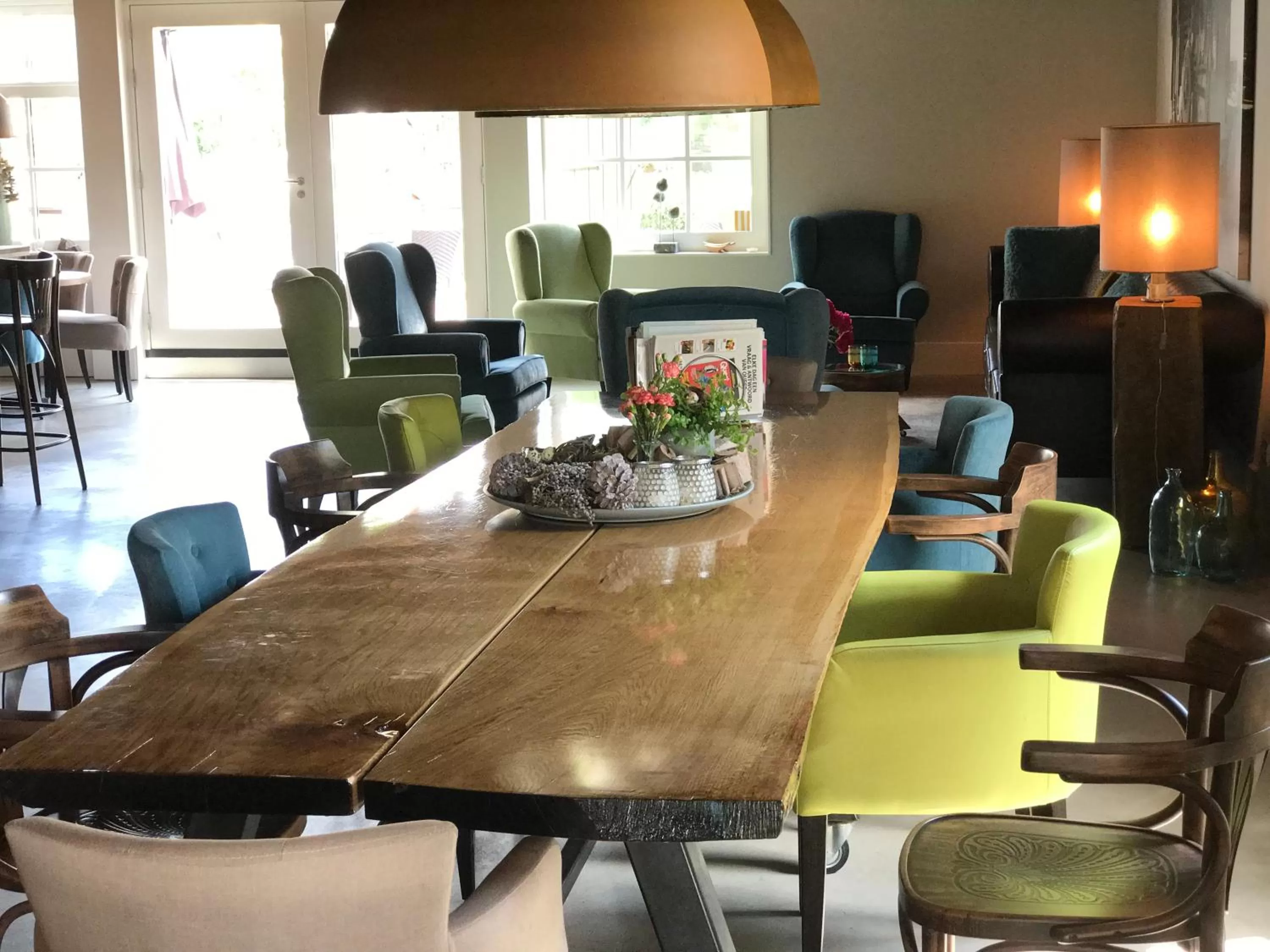 Decorative detail in Hotel Lemmer