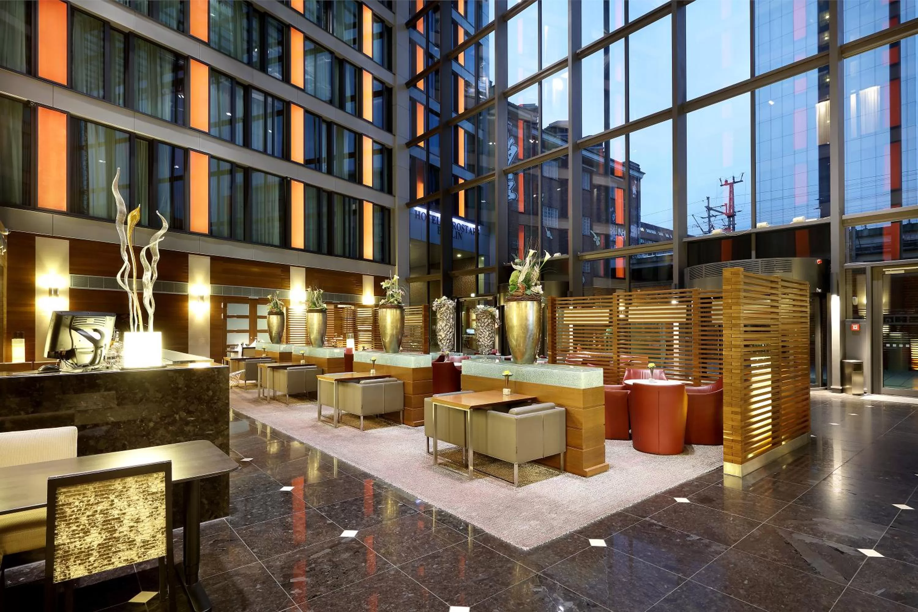 Lounge or bar in Eurostars Berlin