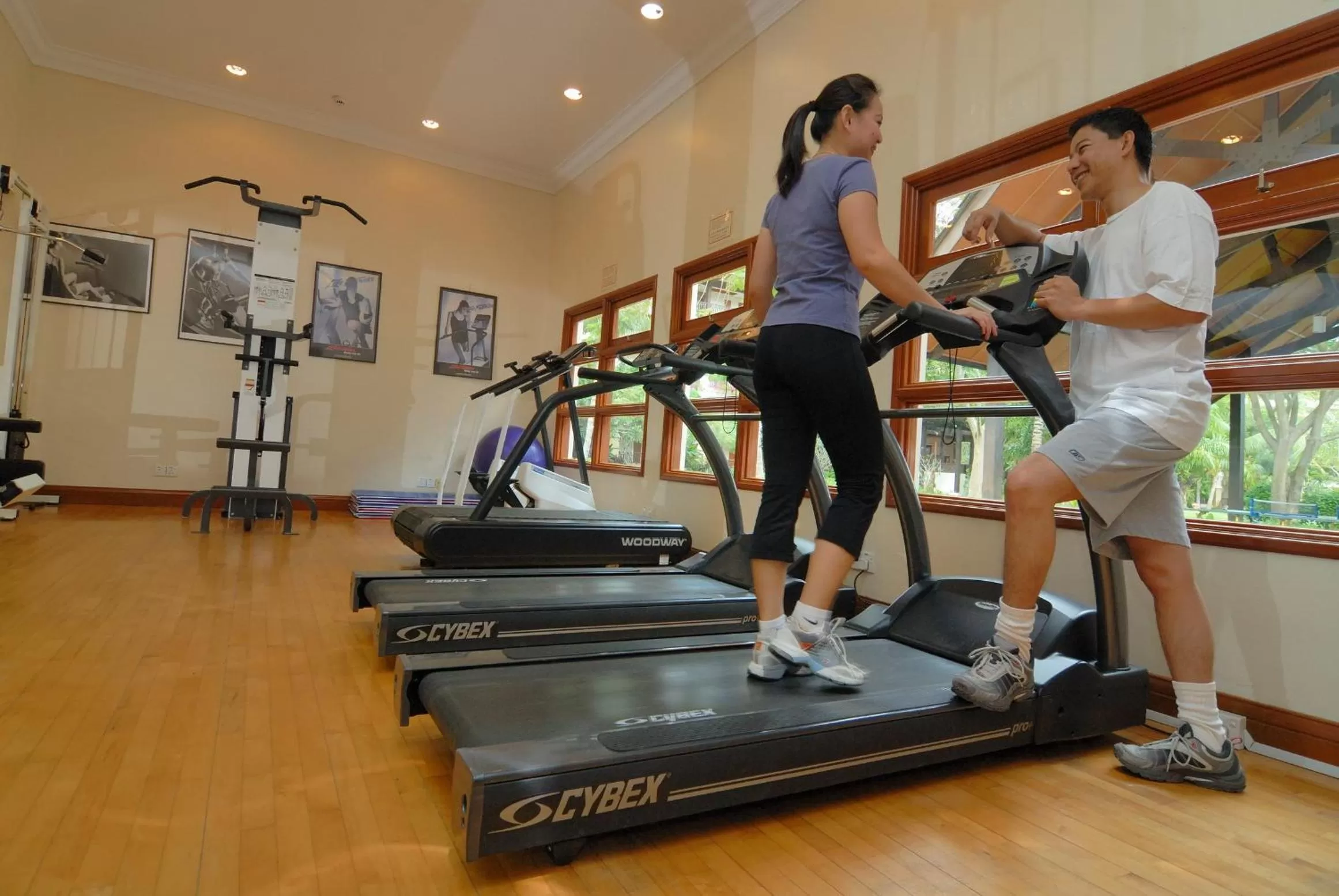 Fitness centre/facilities in Nexus Resort & Spa Karambunai