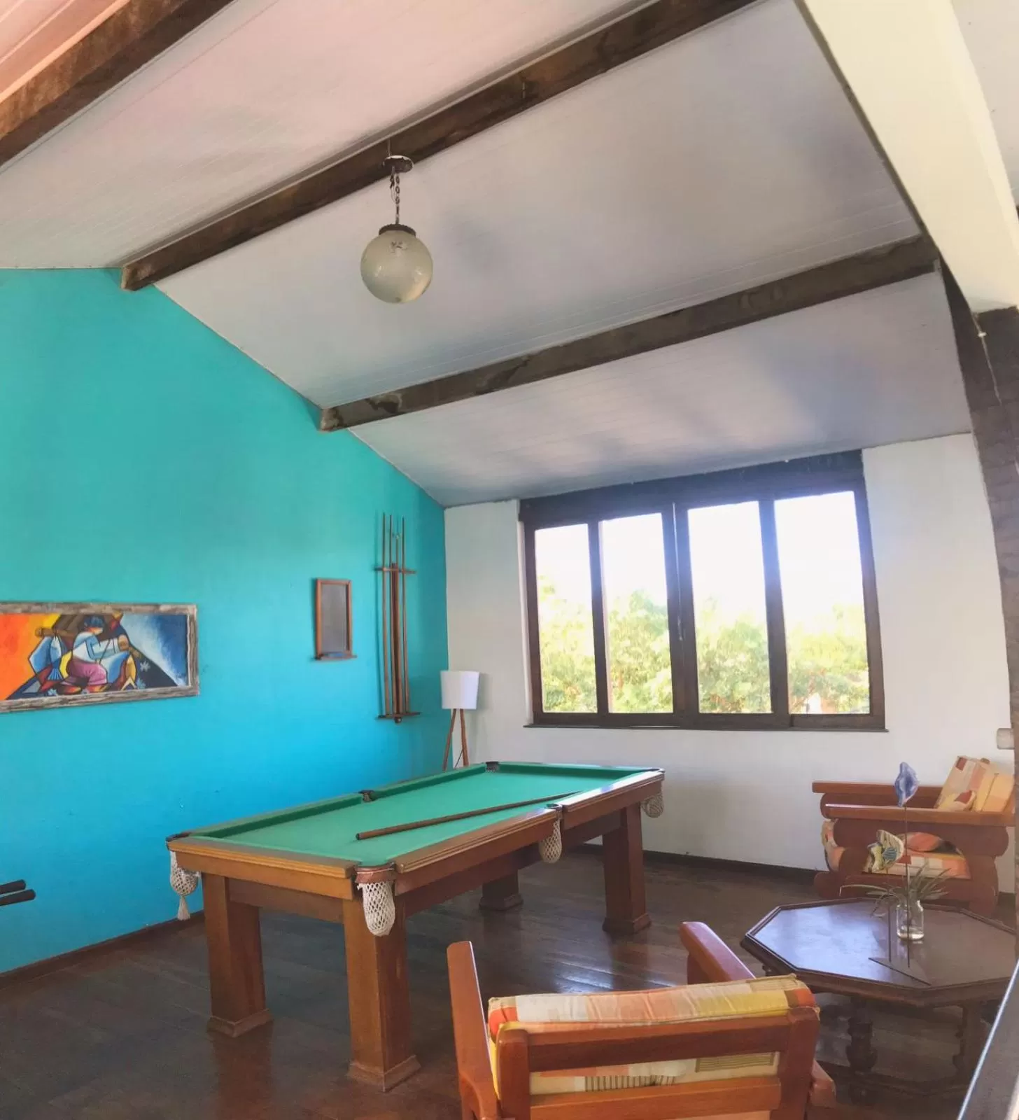 Billiards in Pousada Beluga