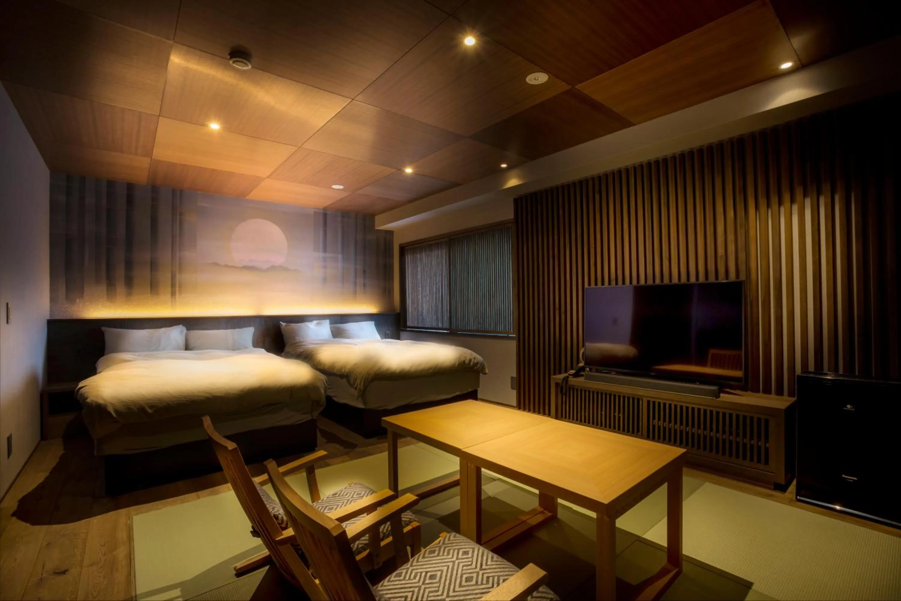 Photo of the whole room, Bed in Sakaeya