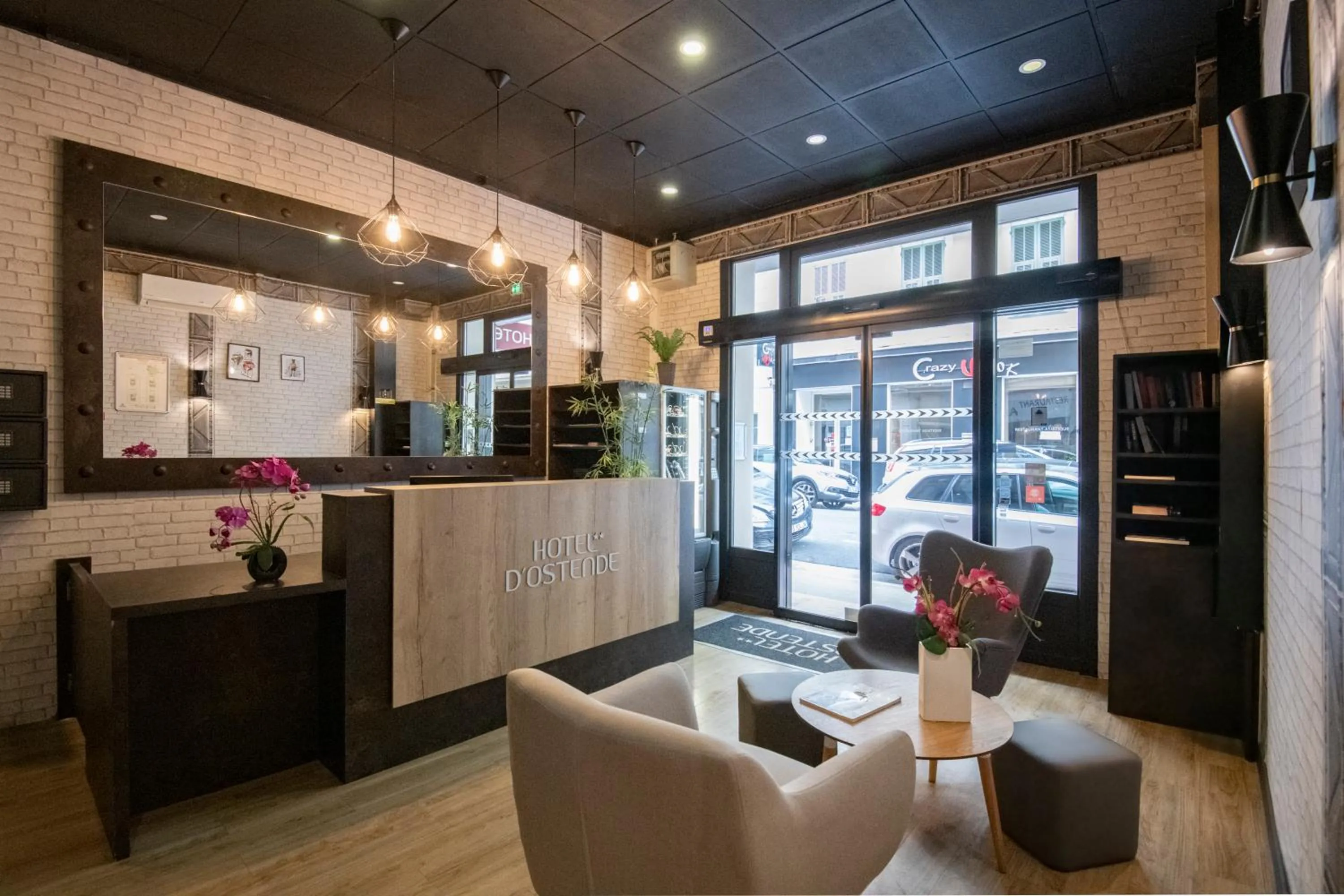 Lobby or reception in Hotel d'Ostende