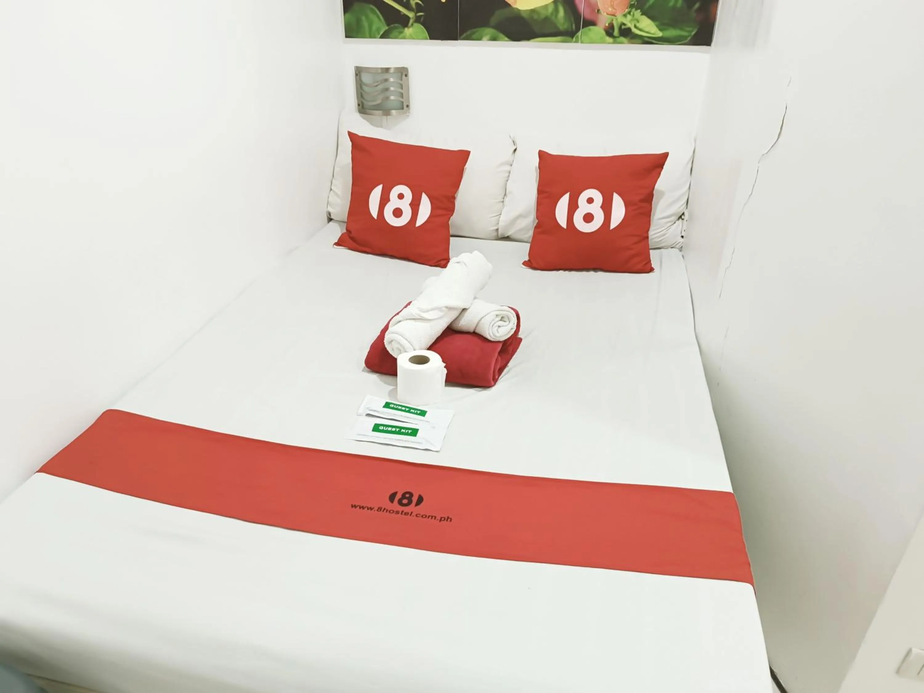 Bedroom, Bed in 8Hostel