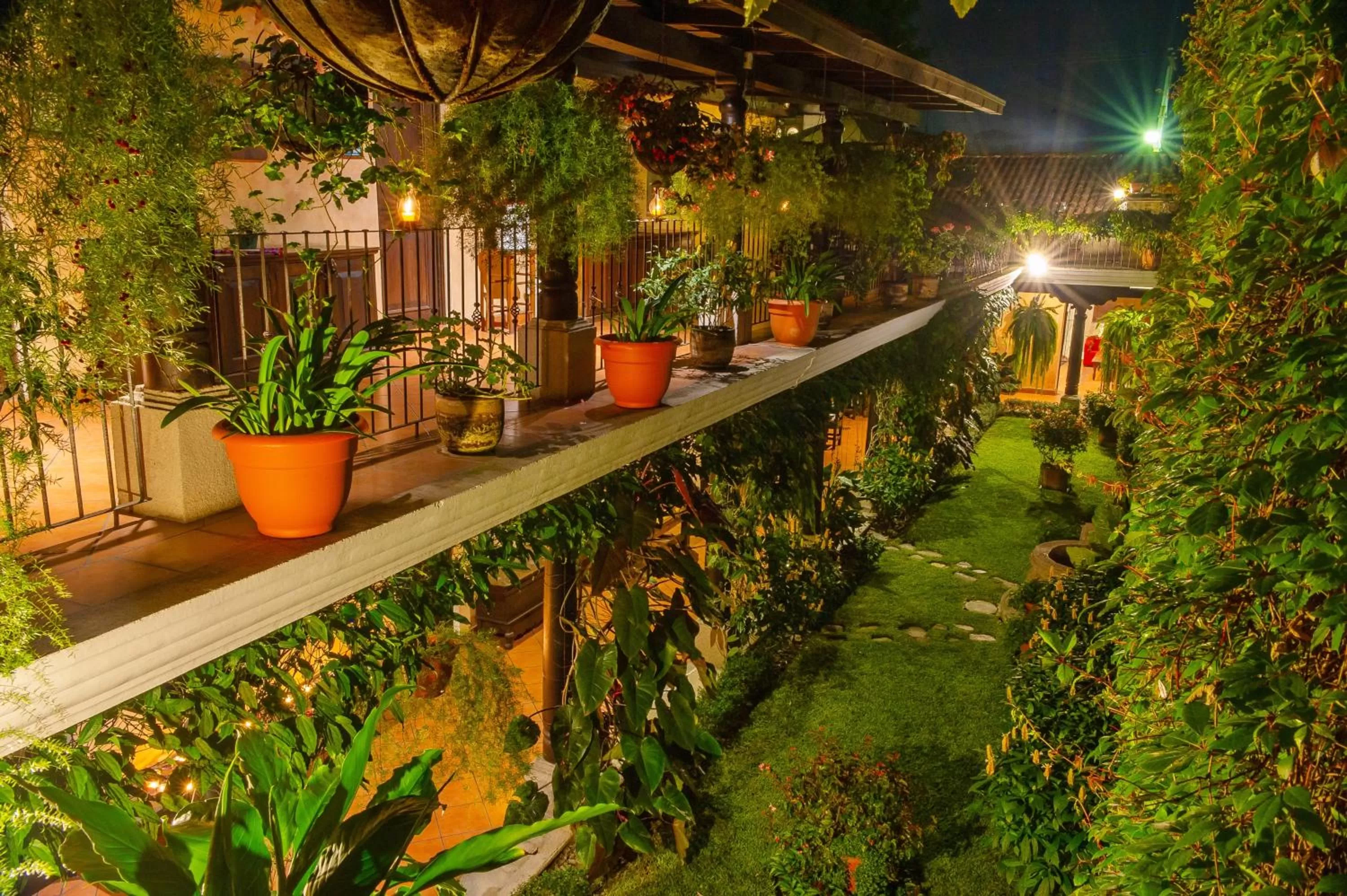 Patio in Hotel Meson del Valle by AHS