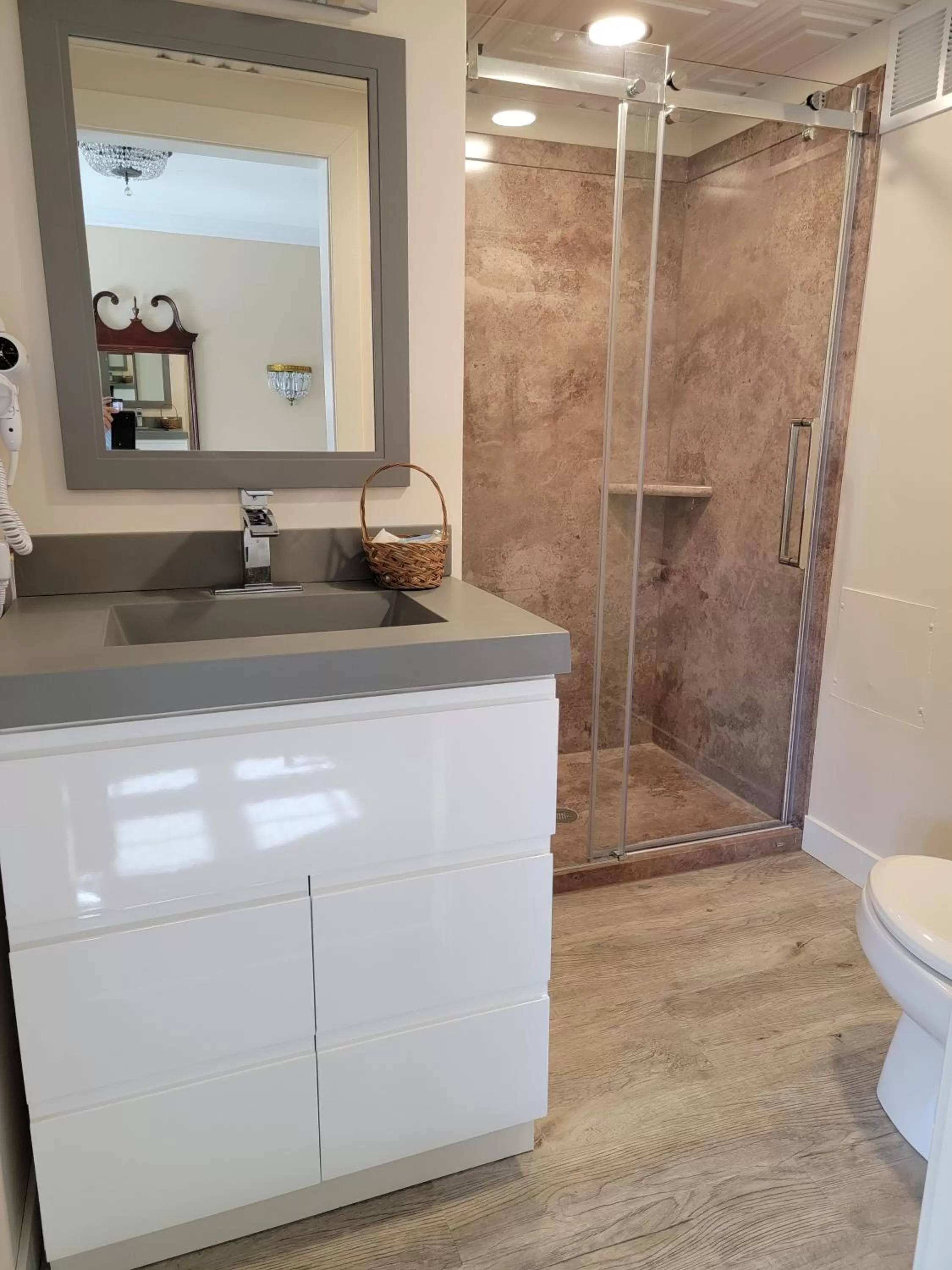 Bathroom in Lowell Inn