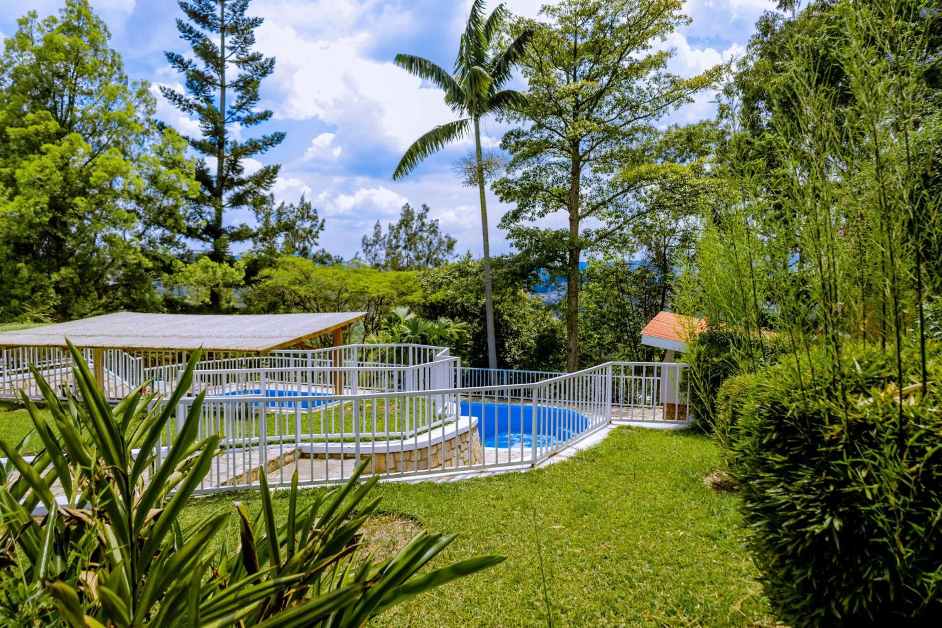 Garden view in Nature Kigali