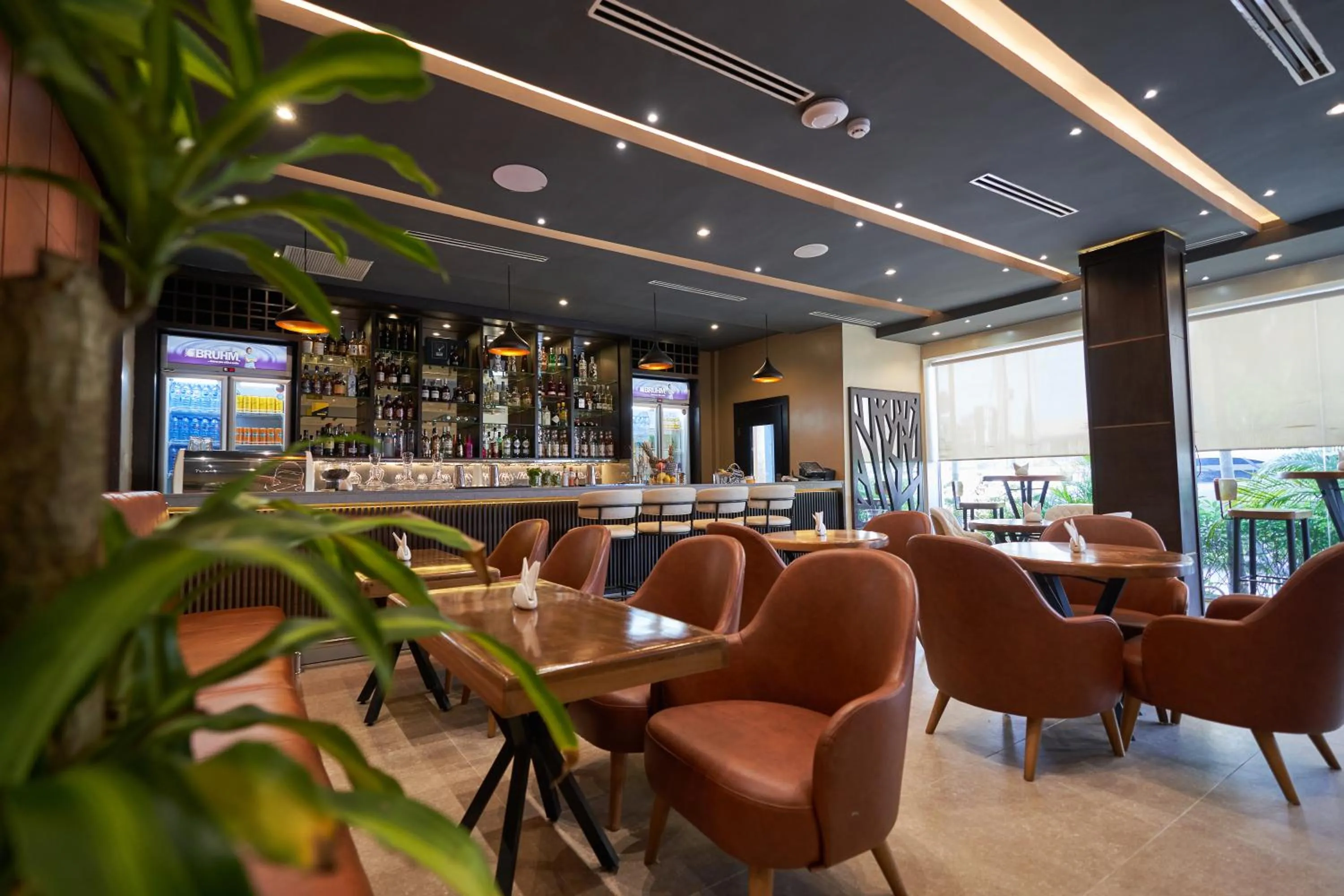 Lounge or bar in Monty Suites Lekki