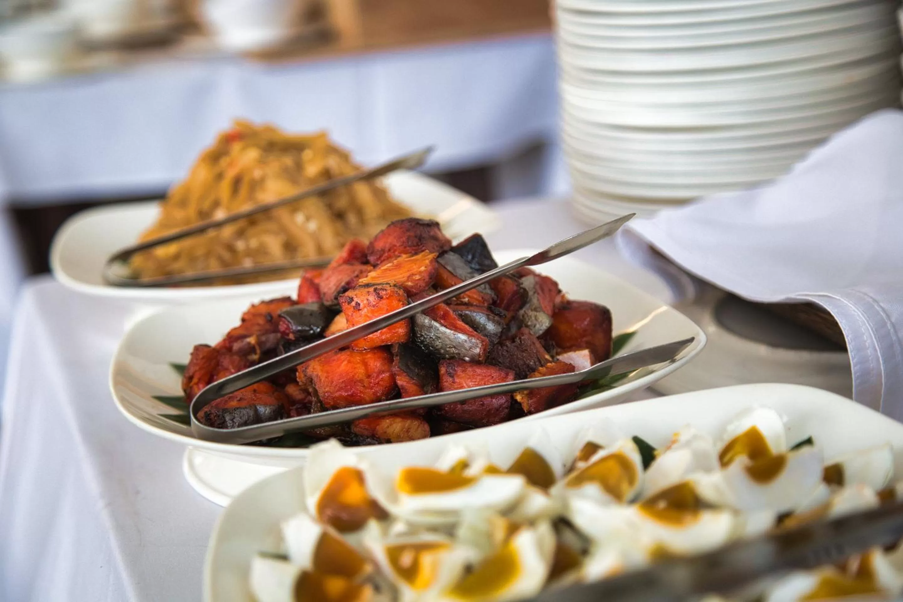 Buffet breakfast in Naiya Sea Resort