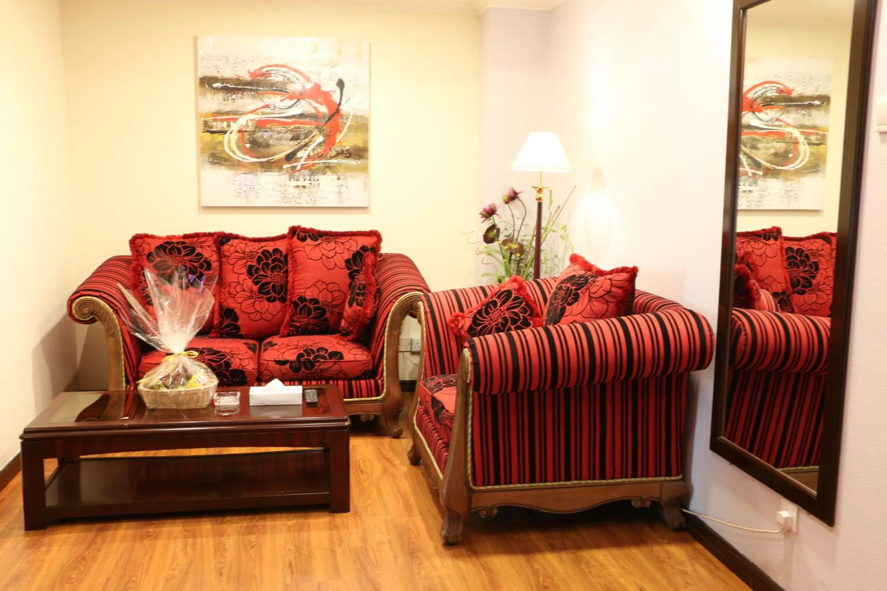 Living room in Pars International Hotel