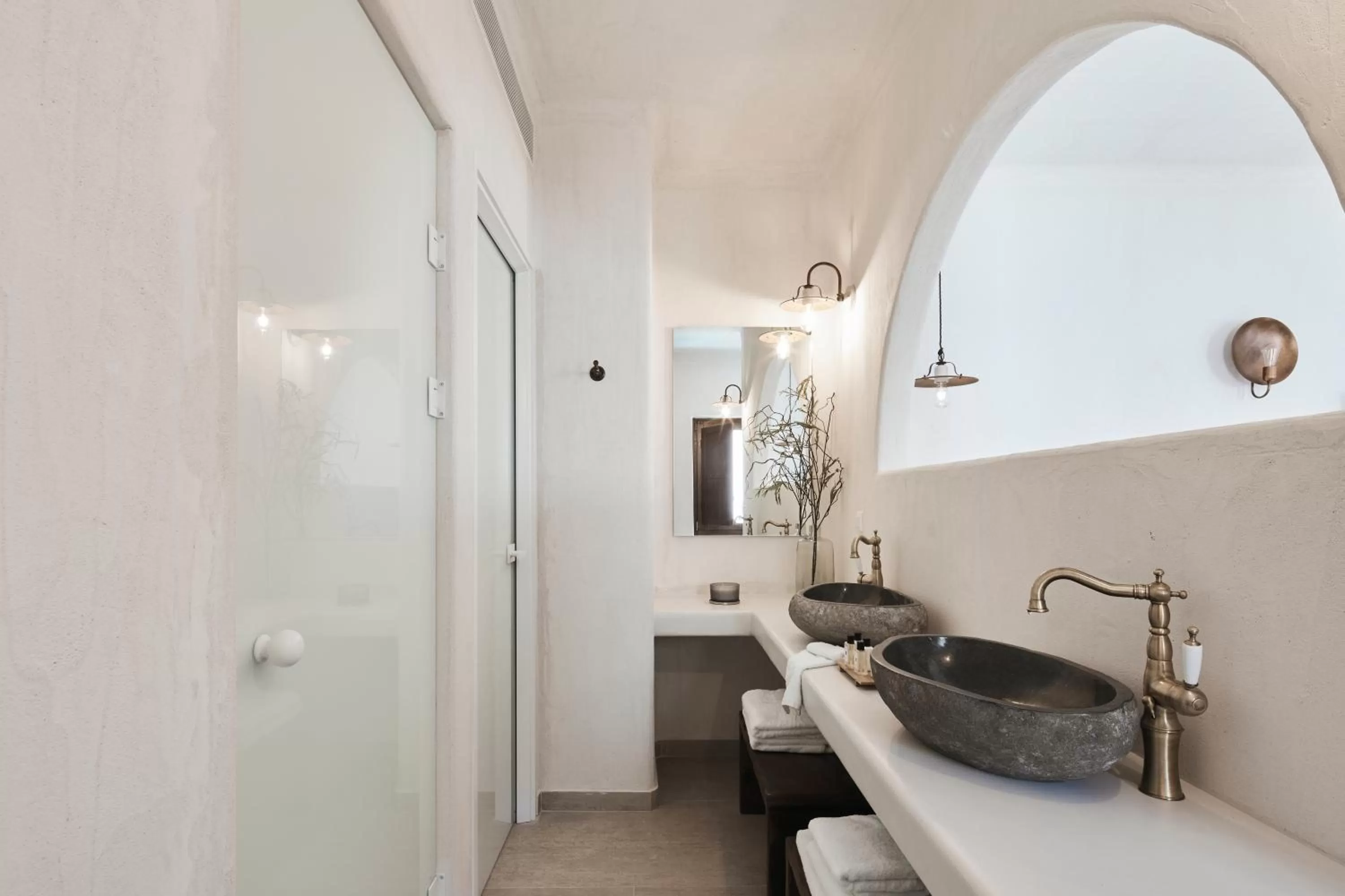 Bathroom in Winery Hotel 1870