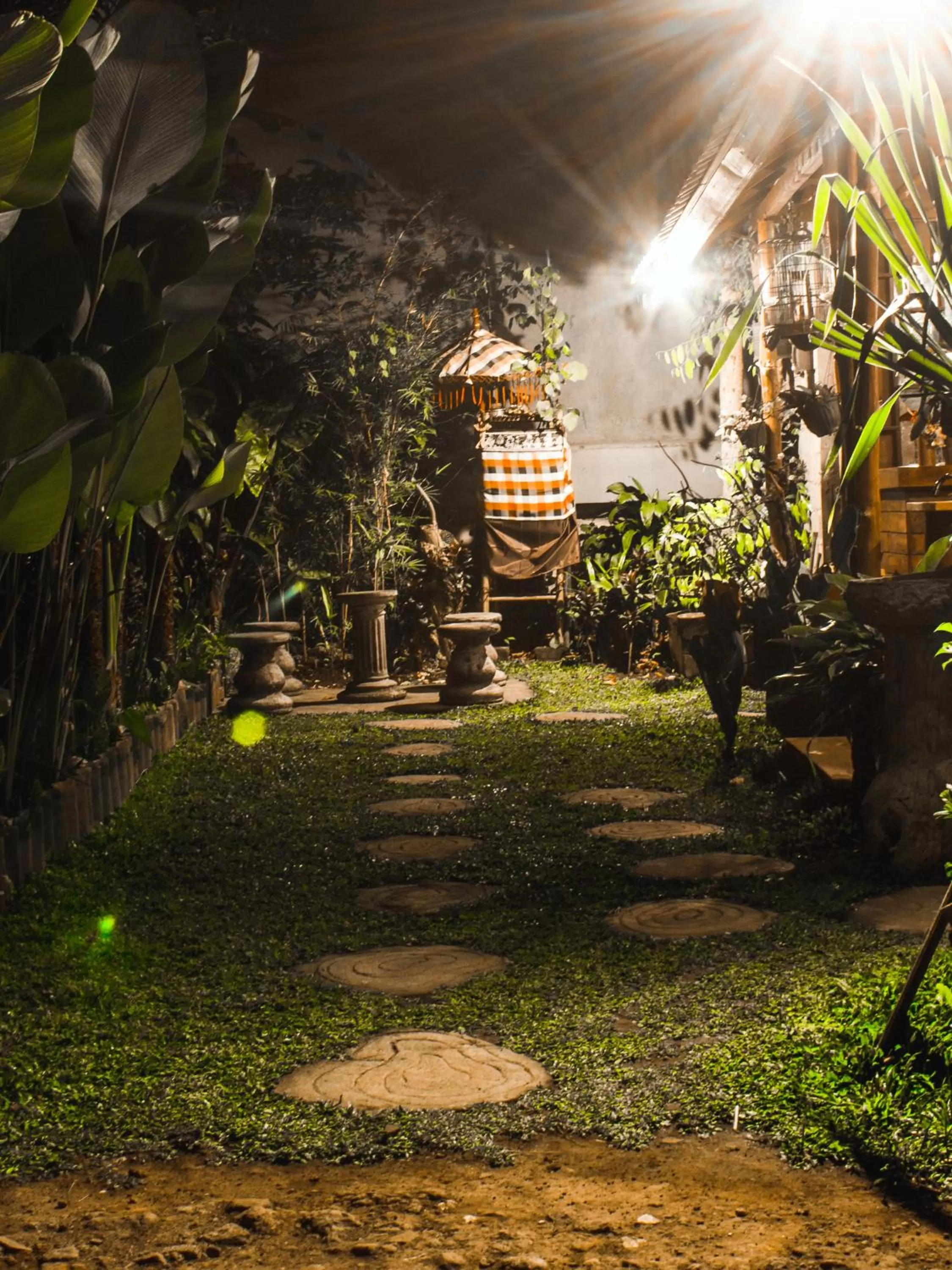 Property building in Da'Kayu Bali Homestay