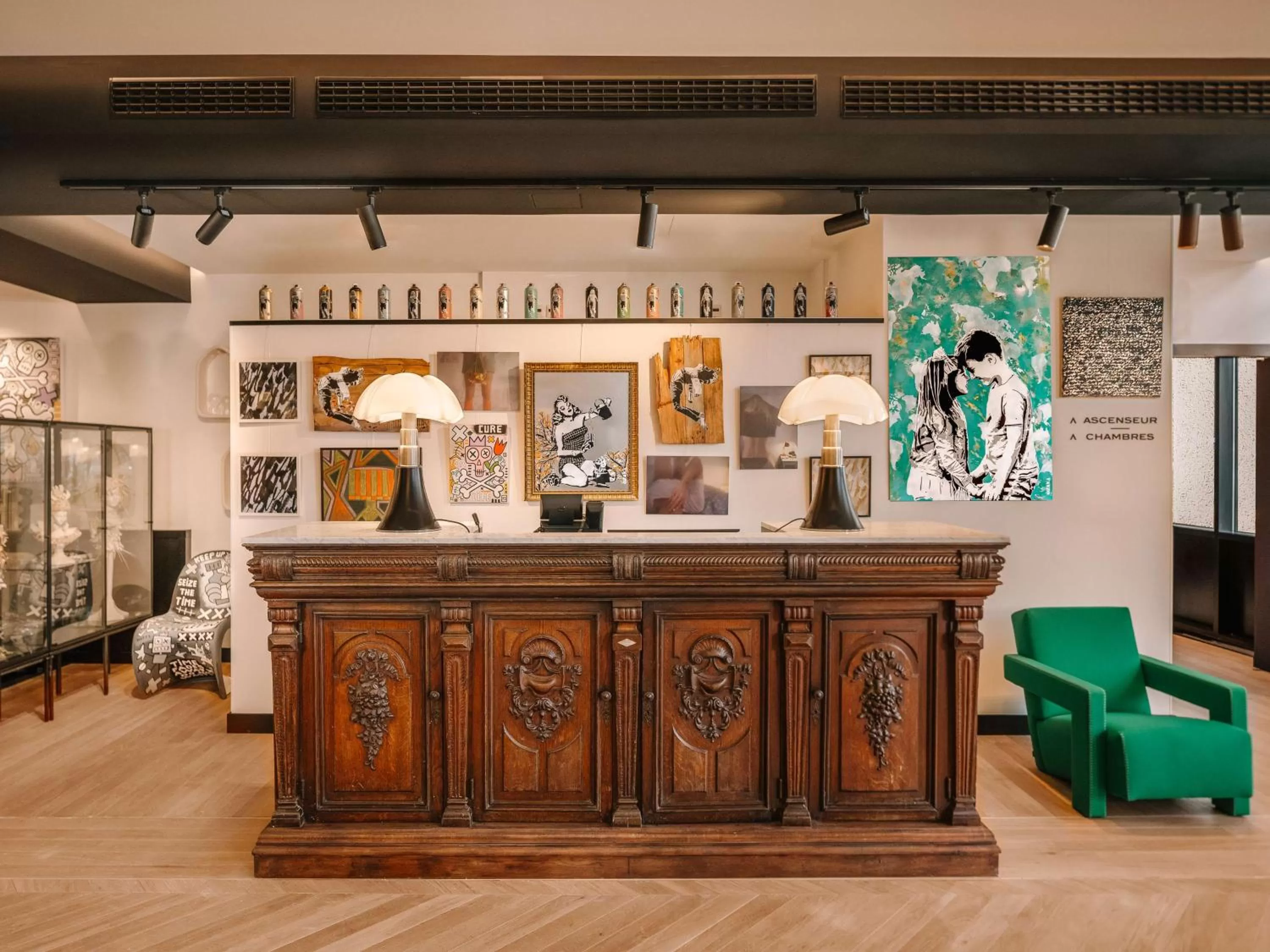 Lobby or reception in Marty Hotel Bordeaux - Tapestry Collection by Hilton