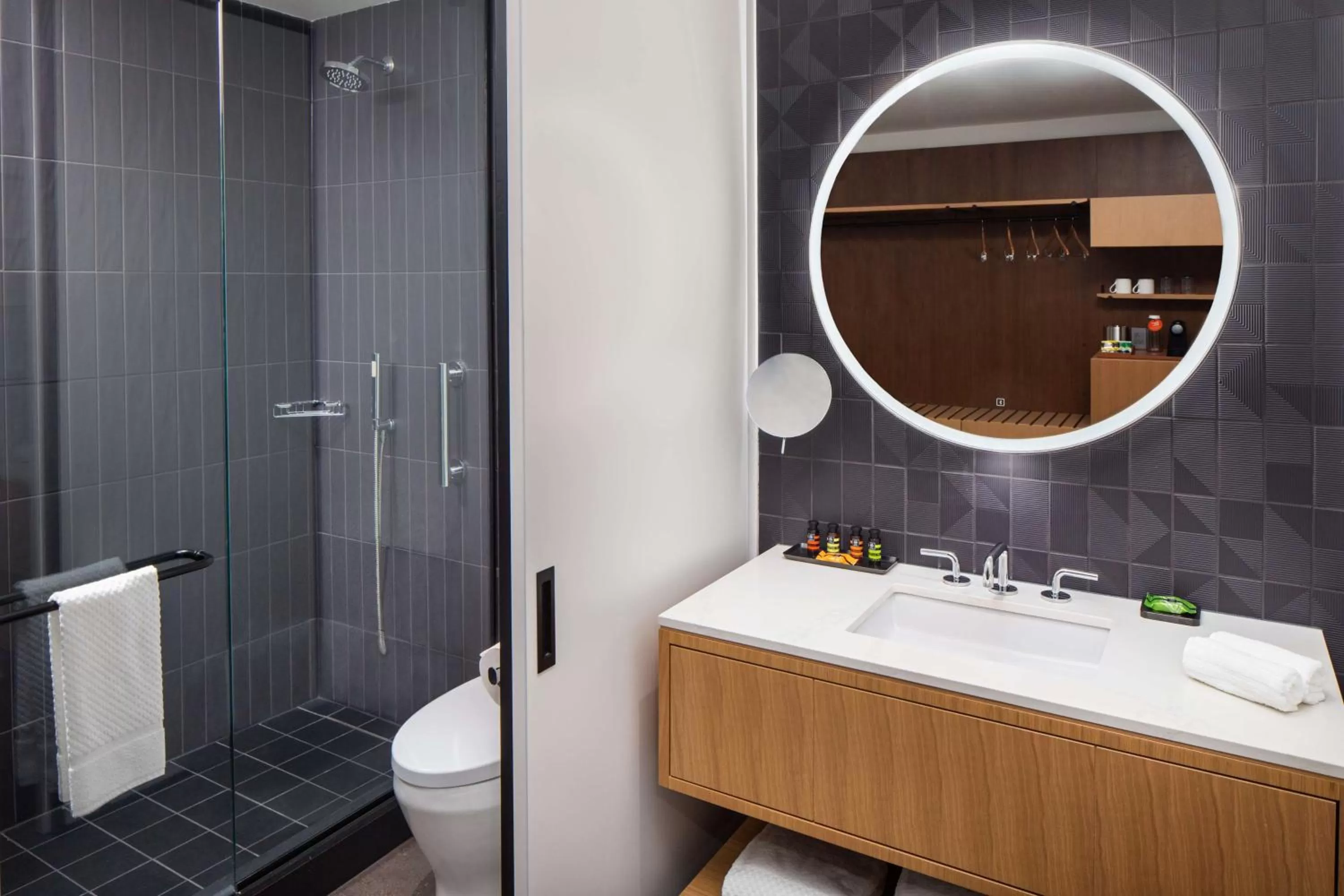 Bathroom in Canopy By Hilton Grand Rapids Downtown