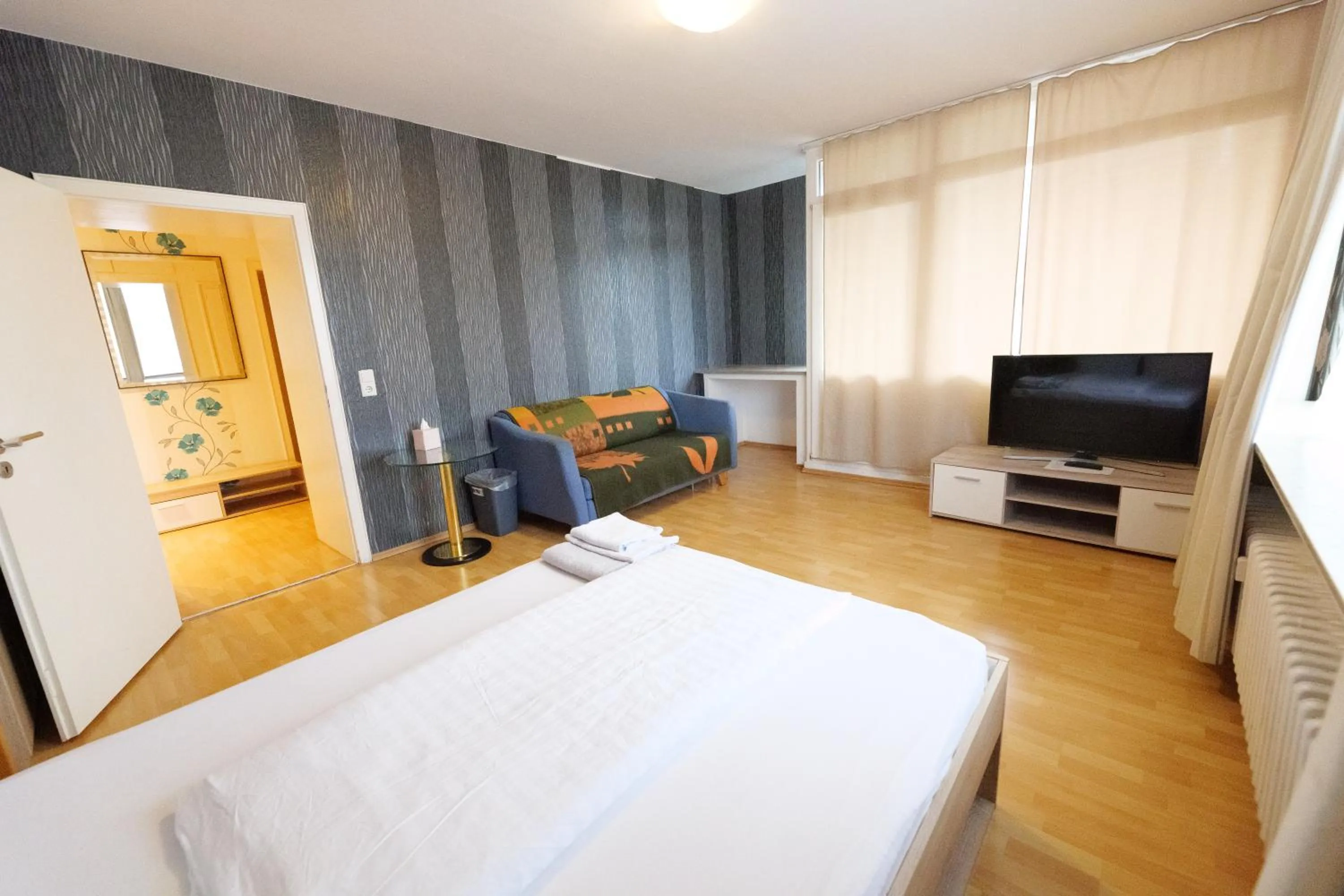 Bed in Hotel Zum Klüverbaum