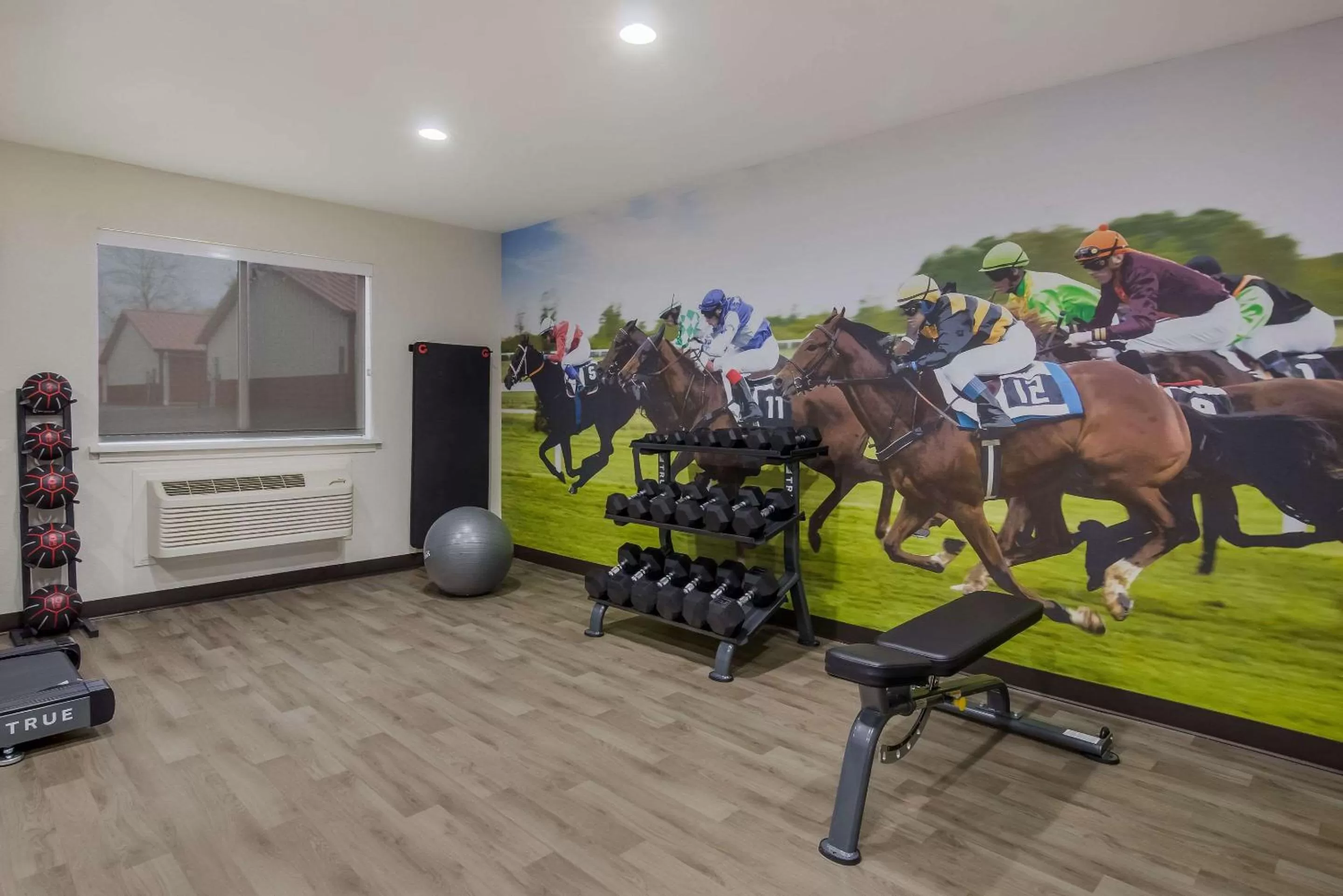 Fitness centre/facilities in Clarion Pointe Harrodsburg-Danville