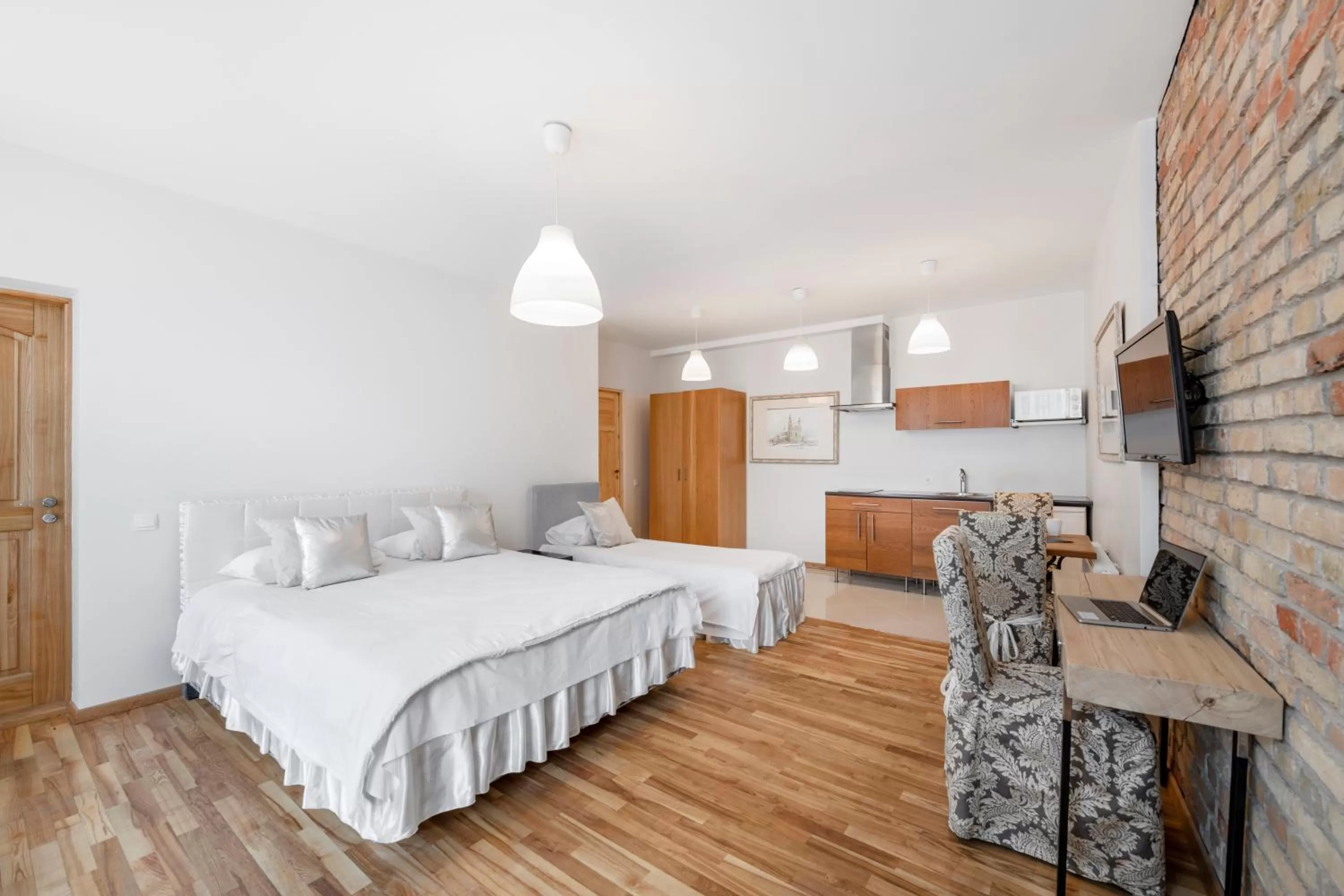 Photo of the whole room in Vilnius Apartments