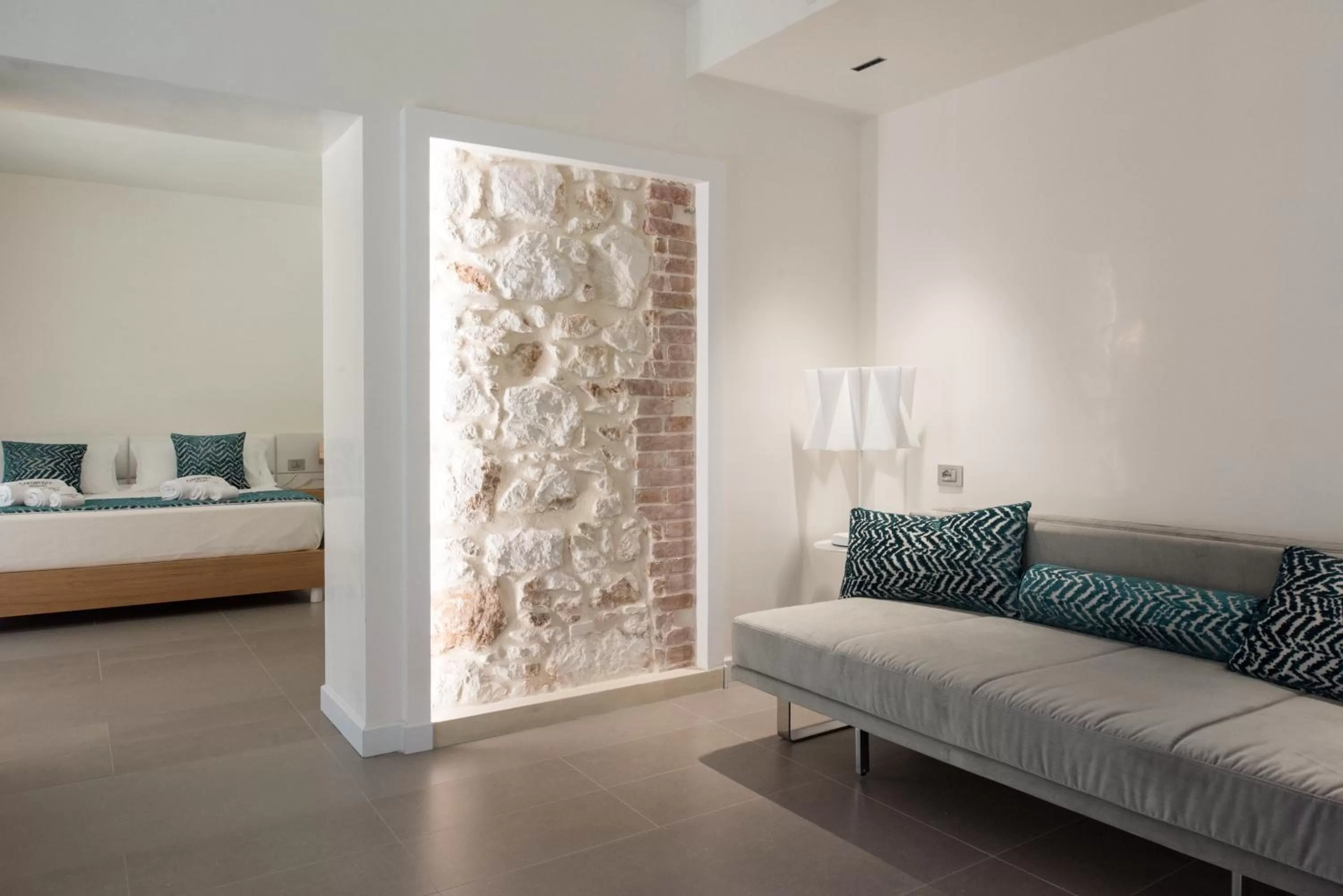 Living room in Caportigia Boutique Hotel
