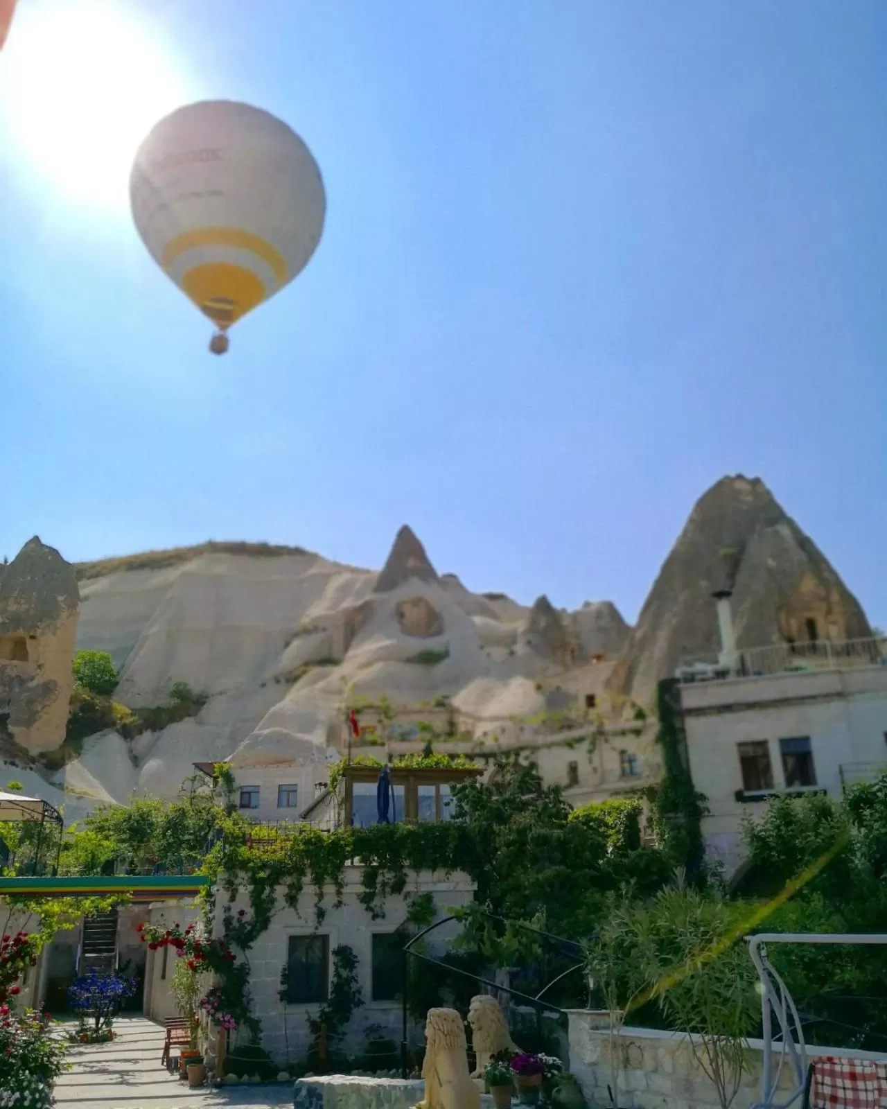 Natural landscape in Roc Of Cappadocia