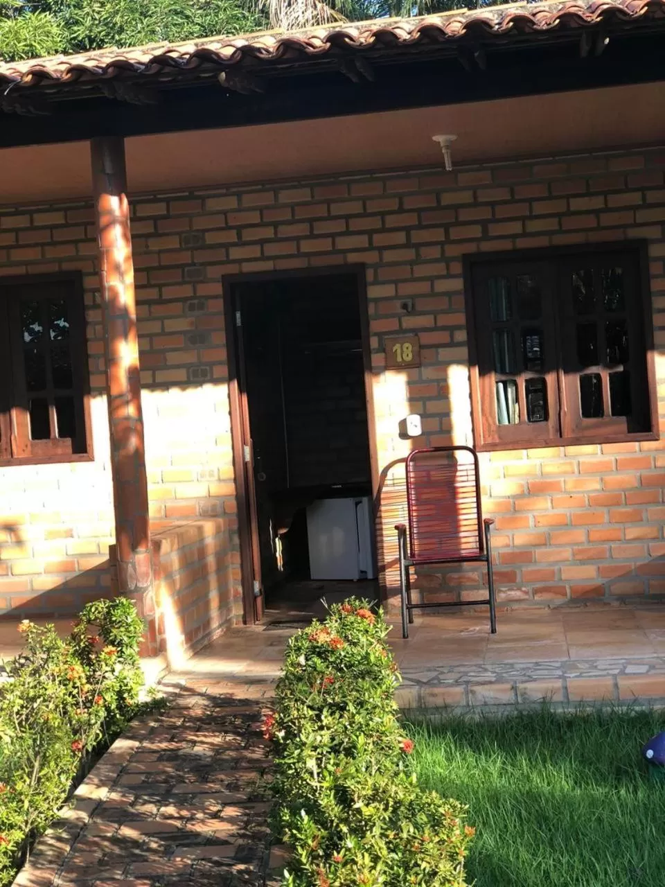 Balcony/Terrace in Pousada do Riacho