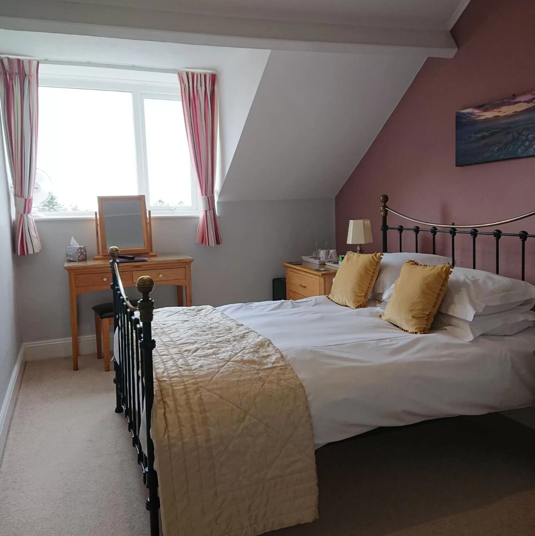 Bedroom, Bed in Barnabas House