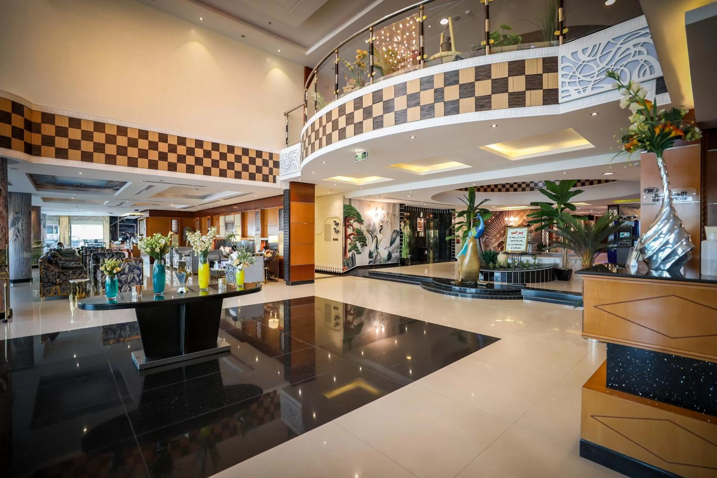 Lobby or reception in Meral Crown Hotel