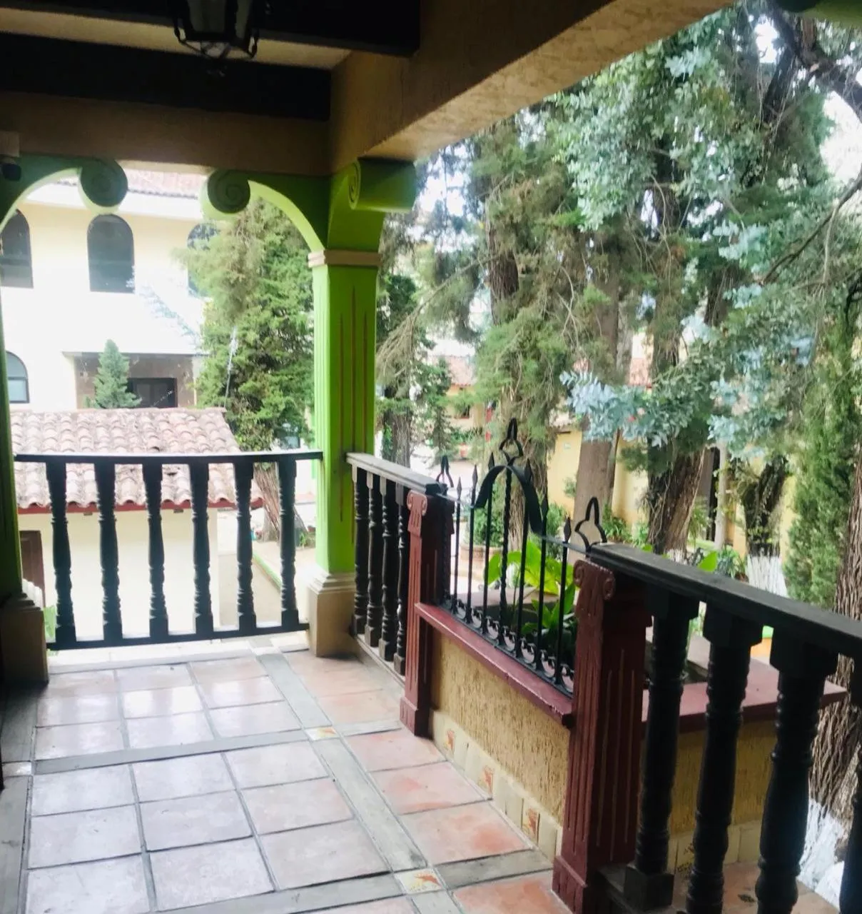 Balcony/Terrace in Villas Vanessa a 15 minutos del centro de la ciudad en vehiculo